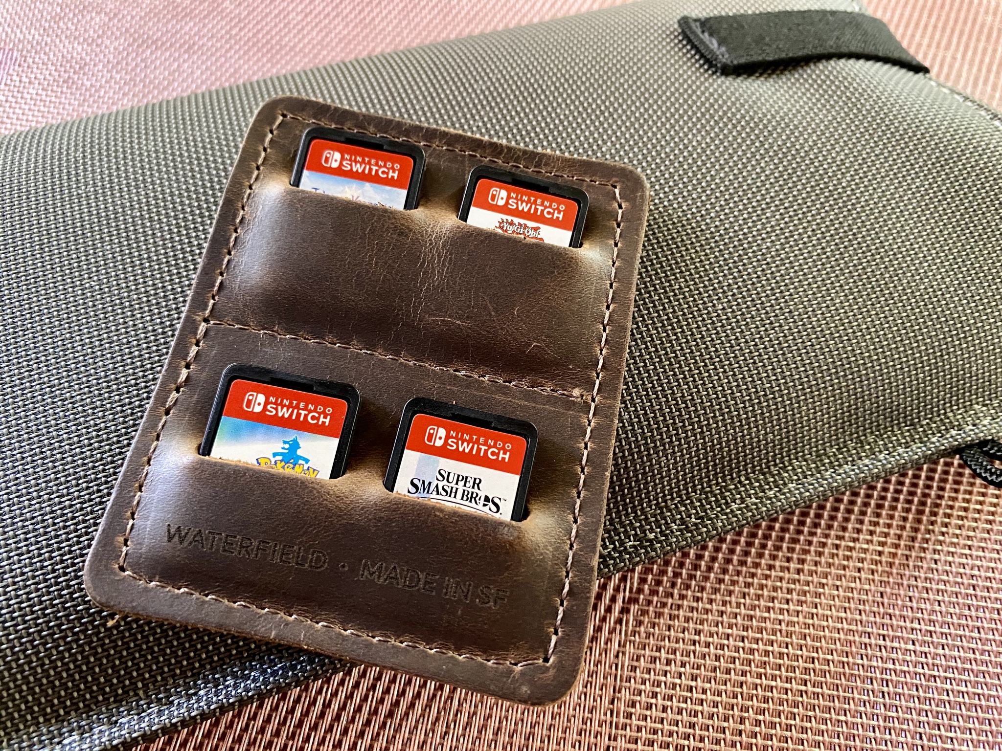 Waterfield Designs Dash Express Game Card Holder Up Close