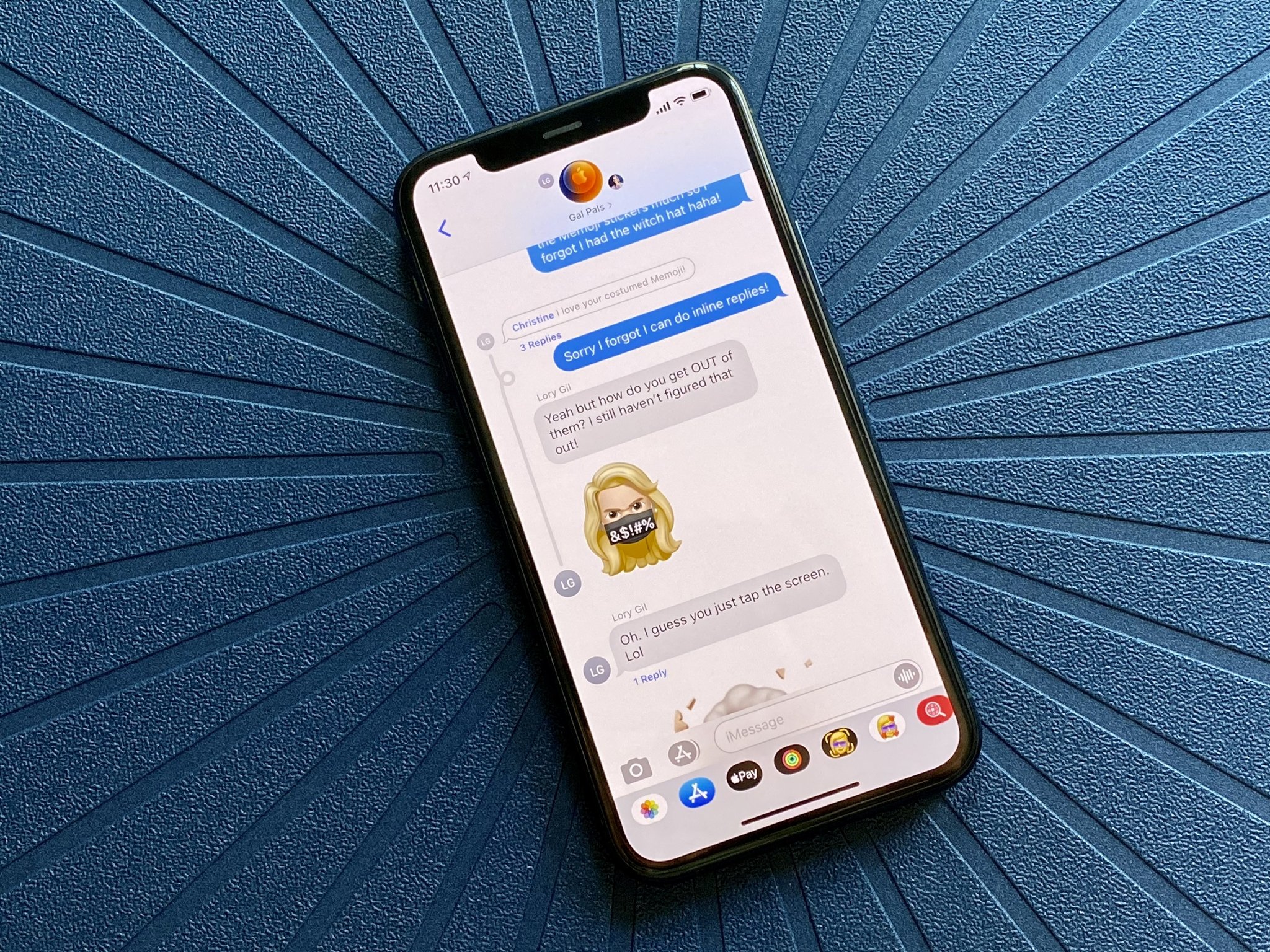 Ios 14 Messages Groups Inline Replies Mentions
