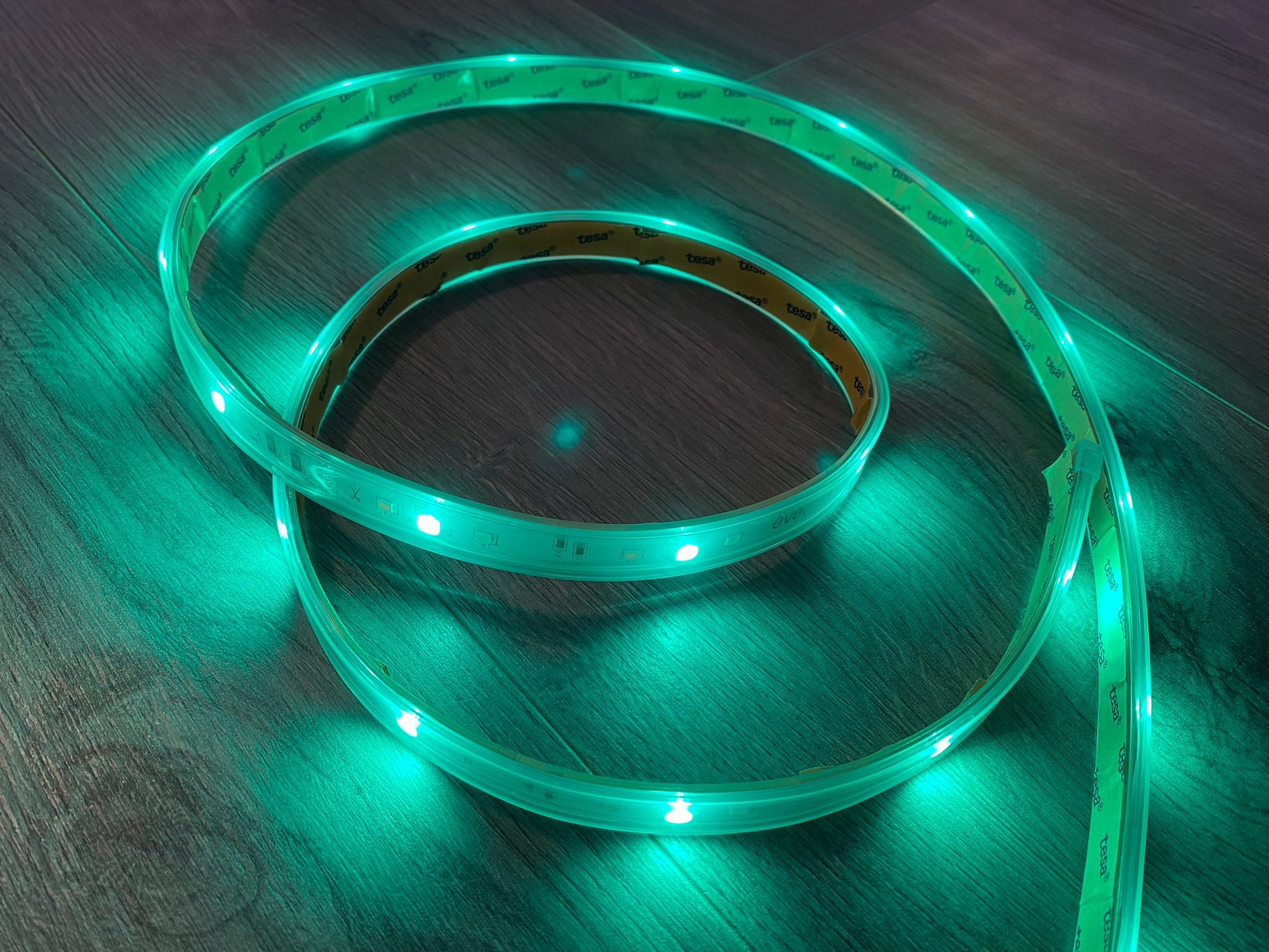 Eve Light Strip Review Coiled Green