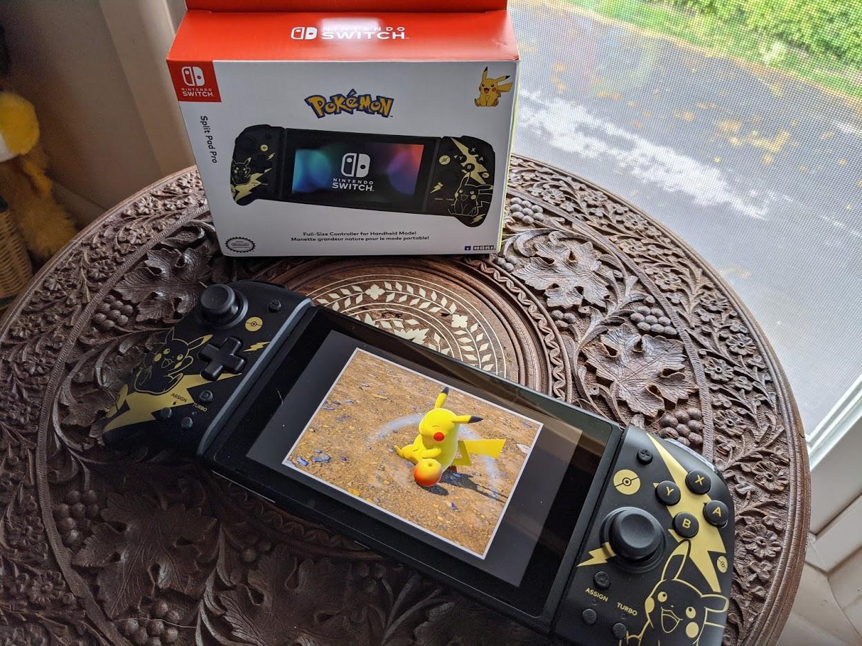 Hori Split Pad Pro Pikachu Edition Lifestyle