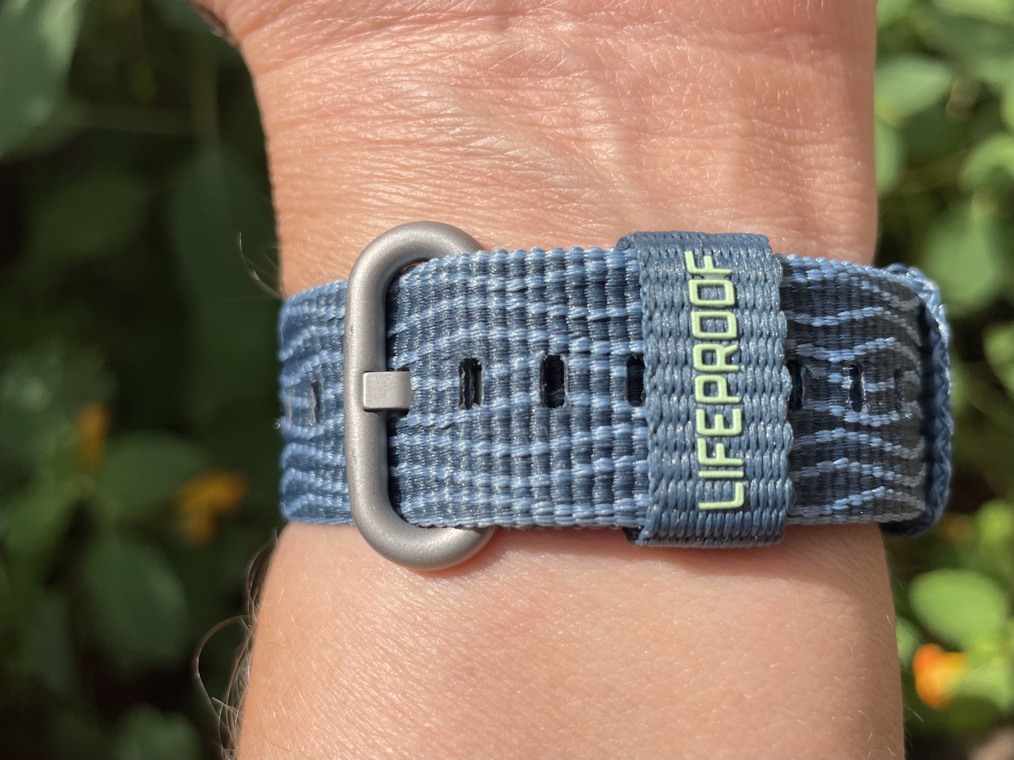 Lifeproof Eco Friendly Band For Apple Watch Lifestyle Buckle Close Up