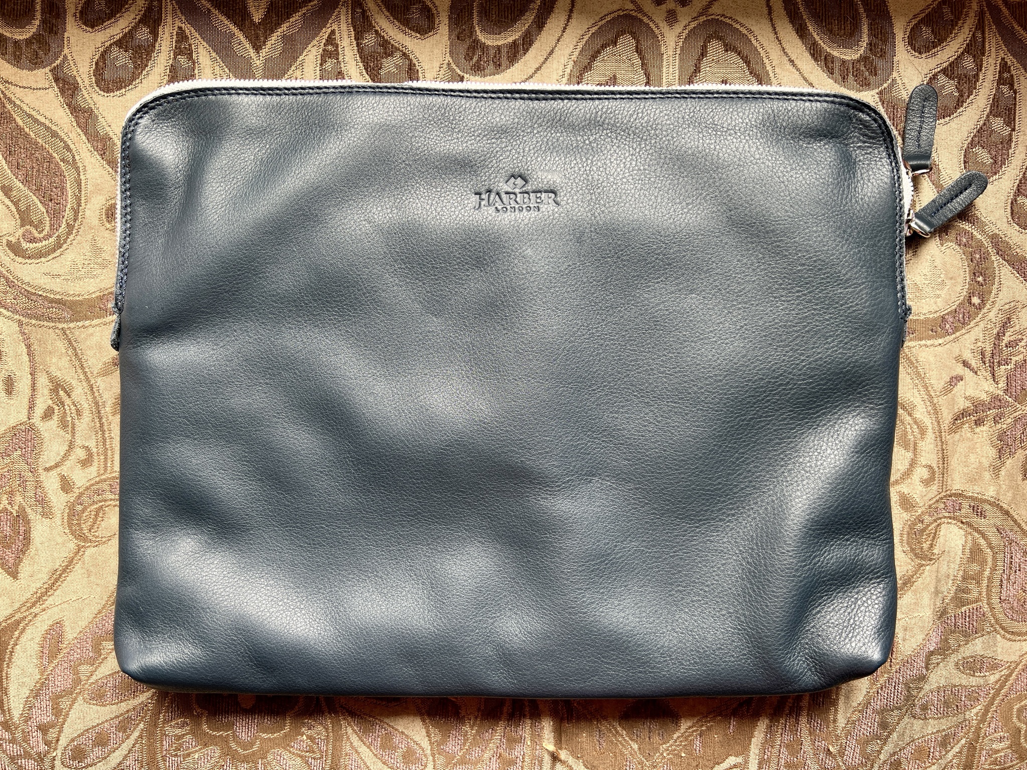 Harber London Carry All Macbook Folio Flat Front