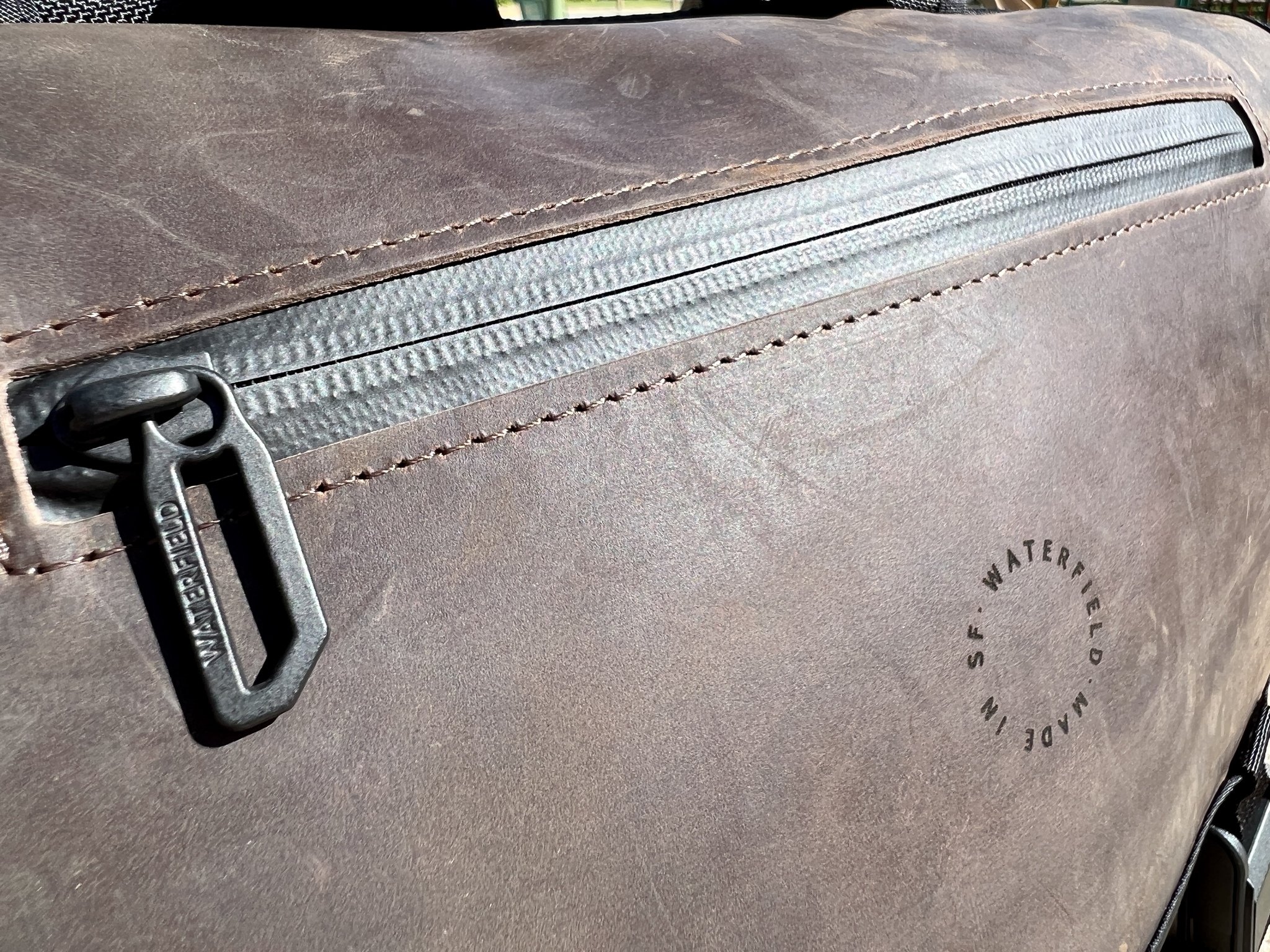 Waterfield Designs Tuck Backpack Front Flap Zipper