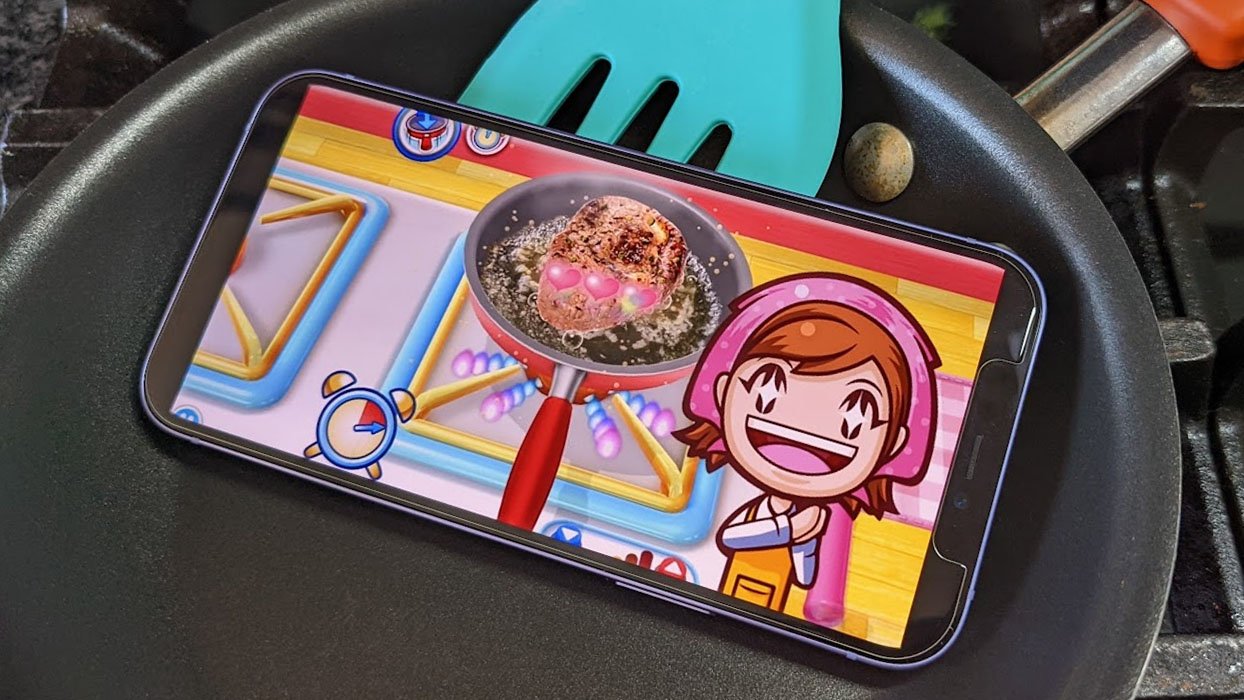 Cooking Mama Cuisine In Frying Pan Tilted
