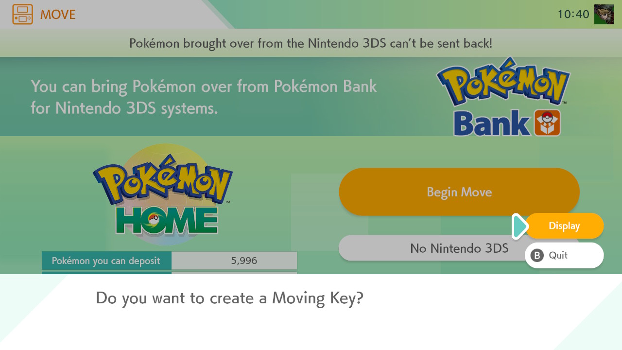 Pokemon Home Как переводить из банка покемонов