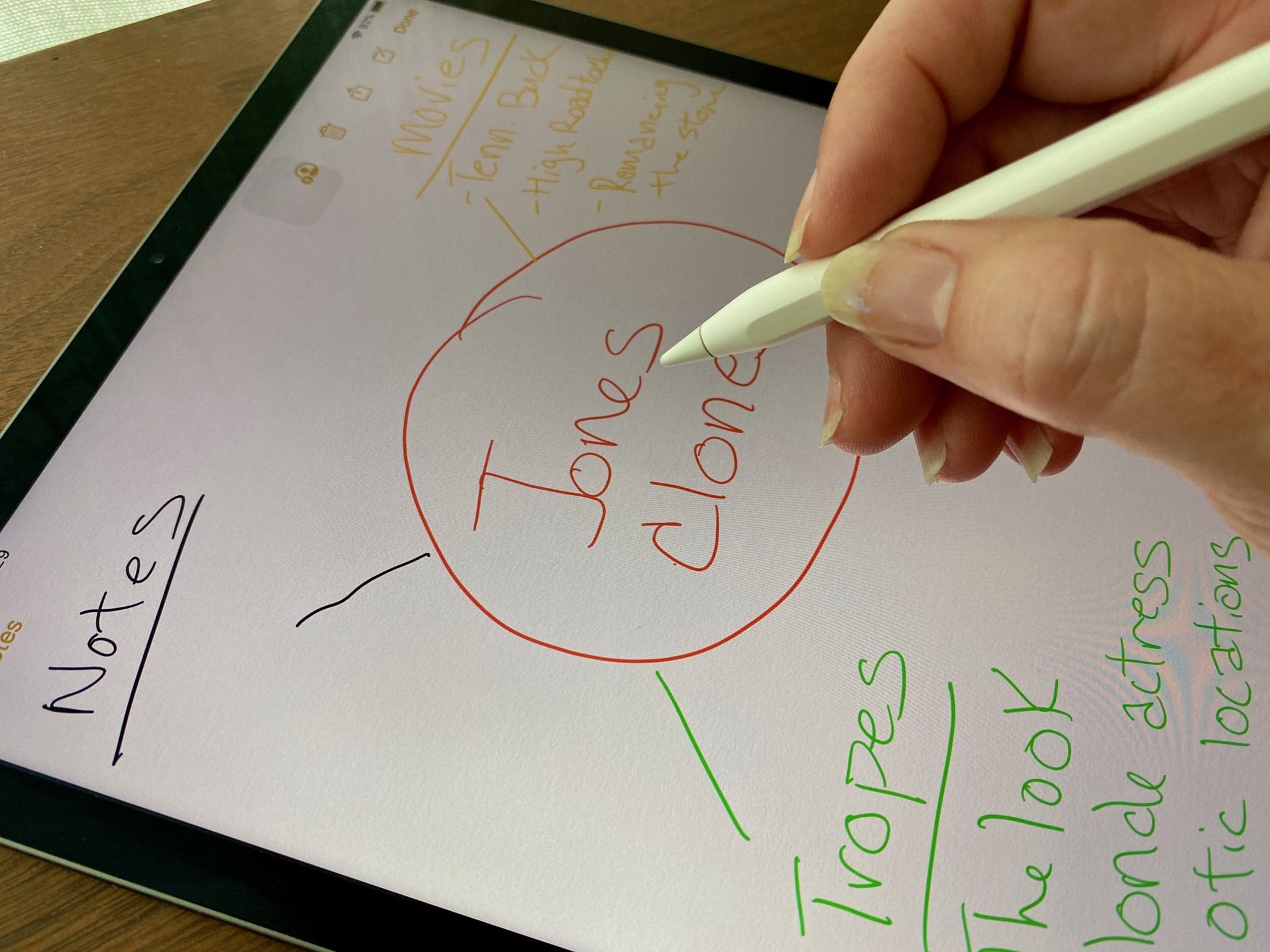 Notes App Sketch Ipad Pro Apple Pencil