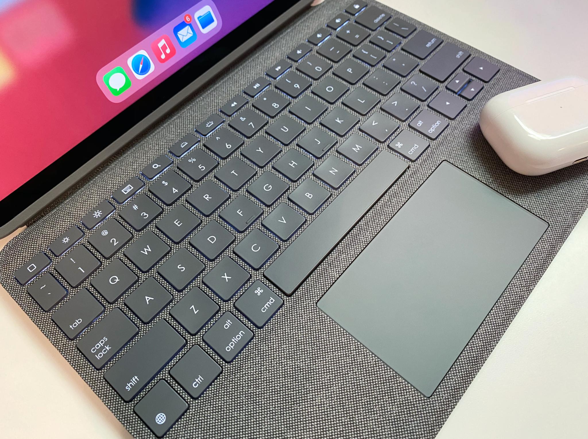 Logitech Folio Touch For Ipad Air 4 Review Trackpad