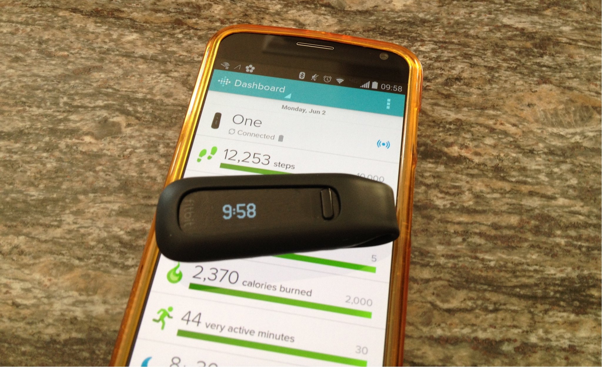 Fitbit One with Android app
