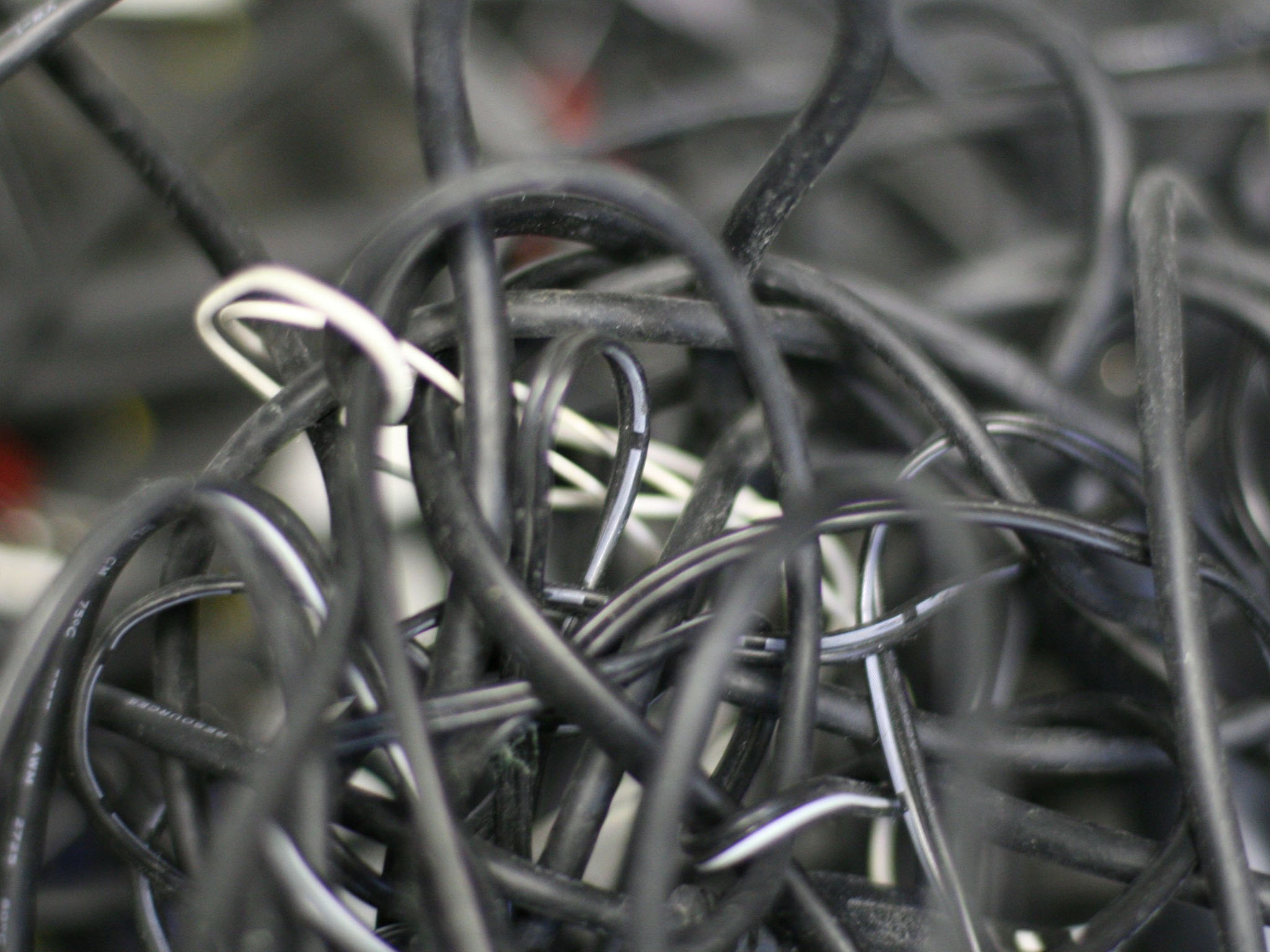I'm a cable hoarder. What's your worst habit?