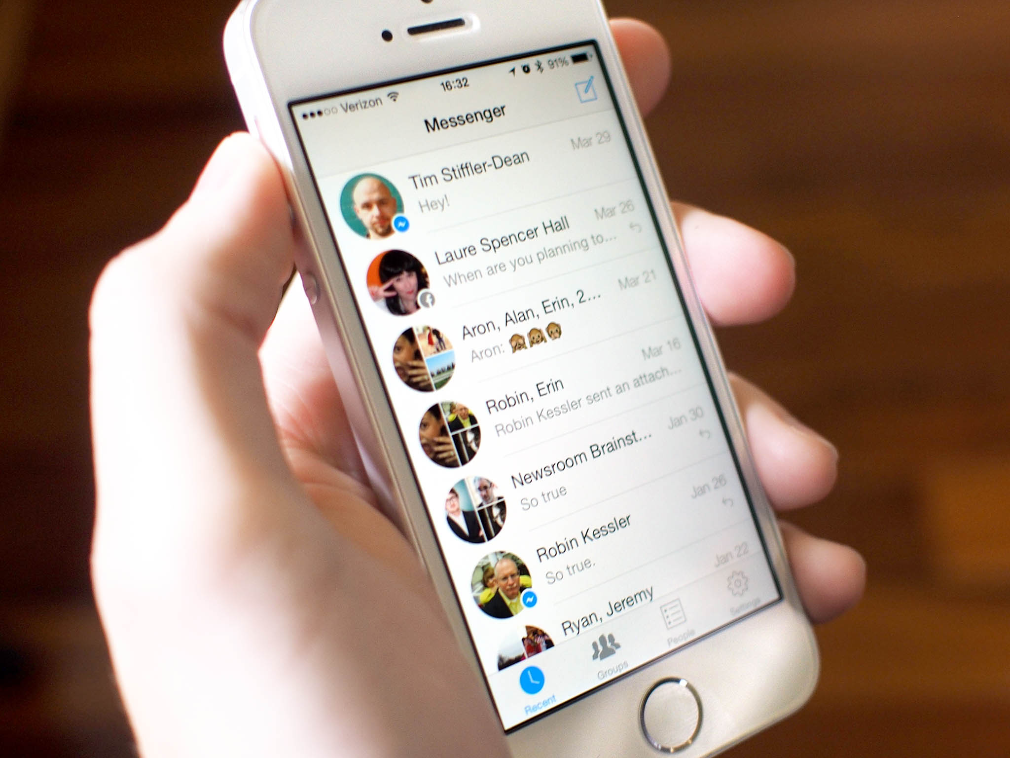 Faebook Messenger for iPhone