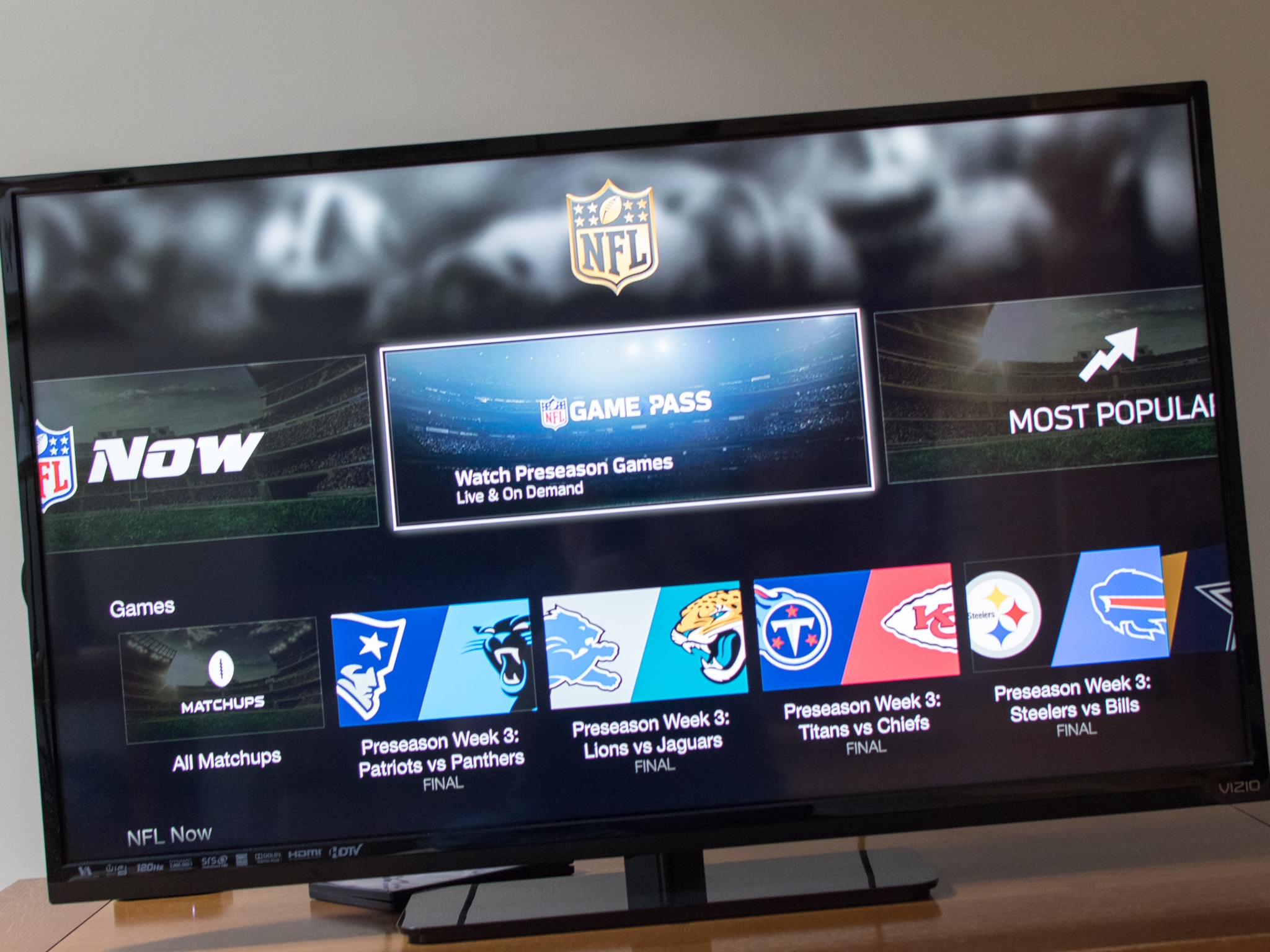 NFL Game Pass brings on-demand football to Apple TV