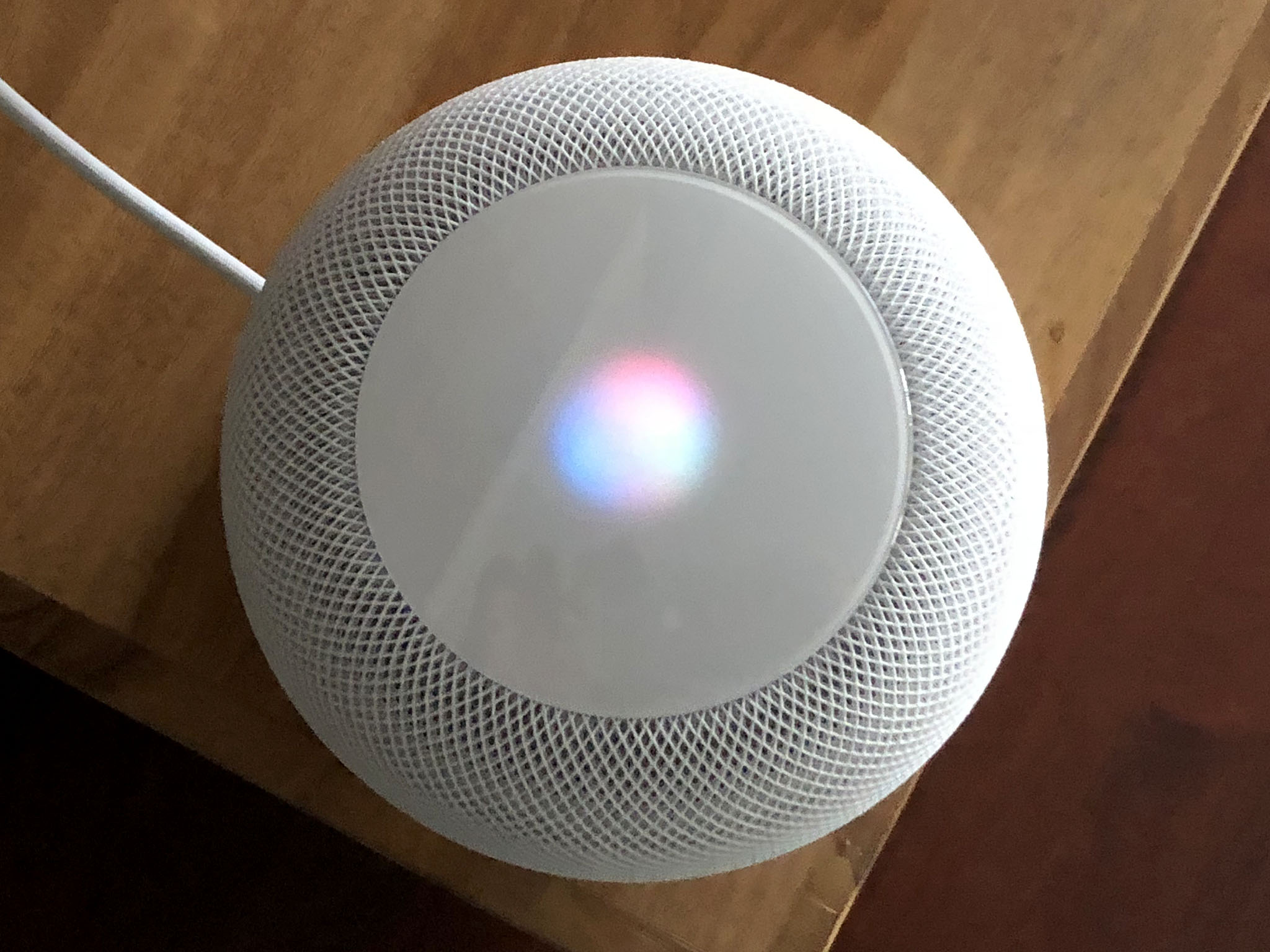 HomePod top view