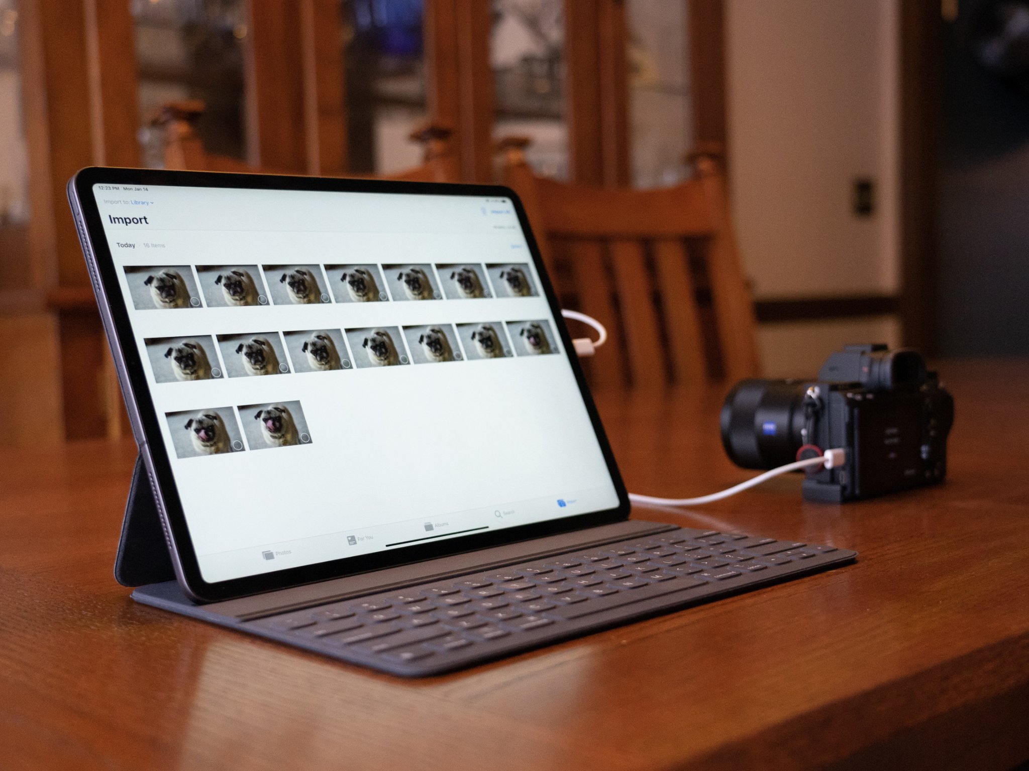 Как загружать и редактировать фотографии DSLR на iPad Pro (2018)