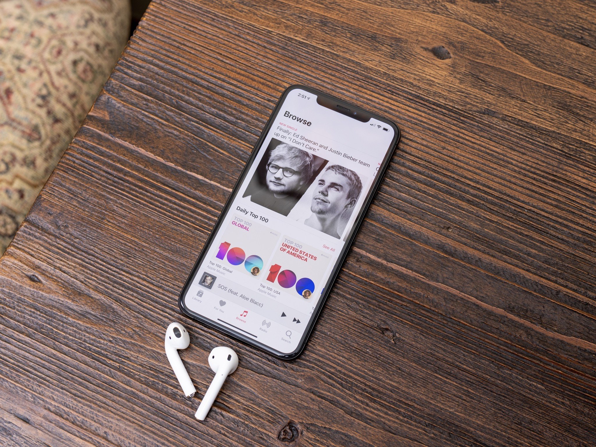 Apple Music Browse на iPhone XS Max