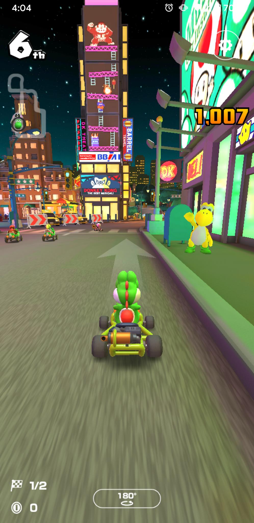 Mario Kart Yoshi