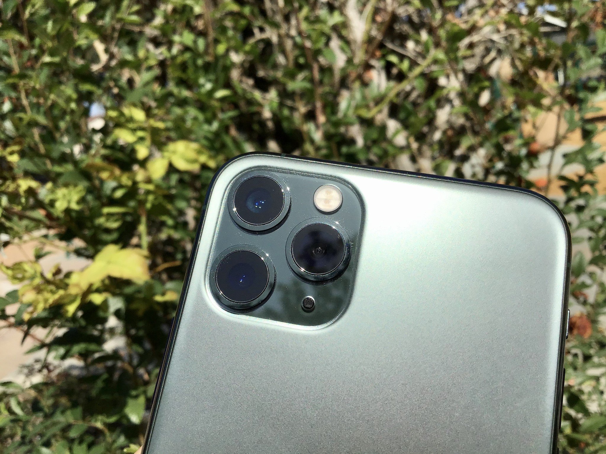iPhone 11 Pro triple camera system