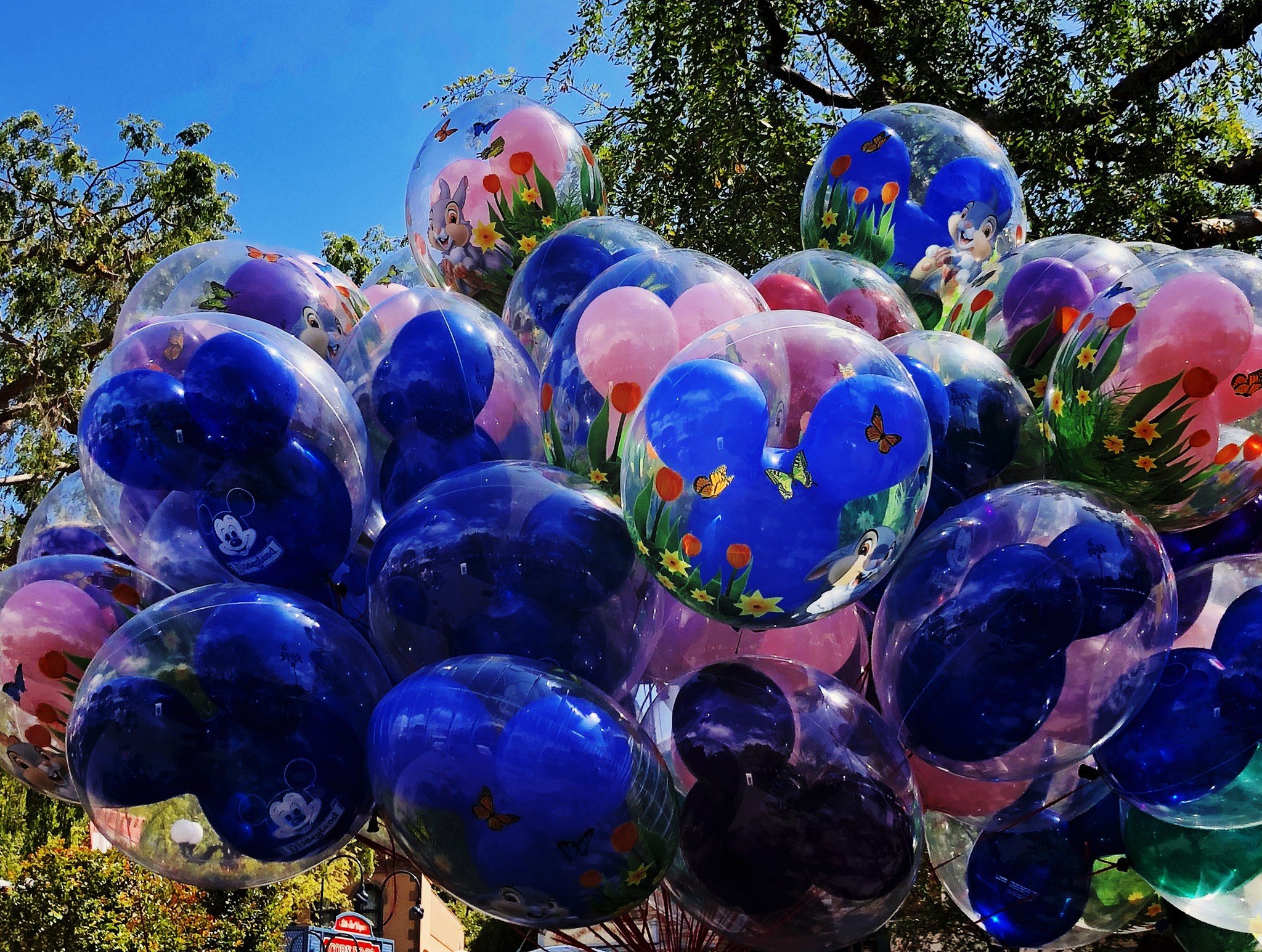 Disneyland Easter balloons