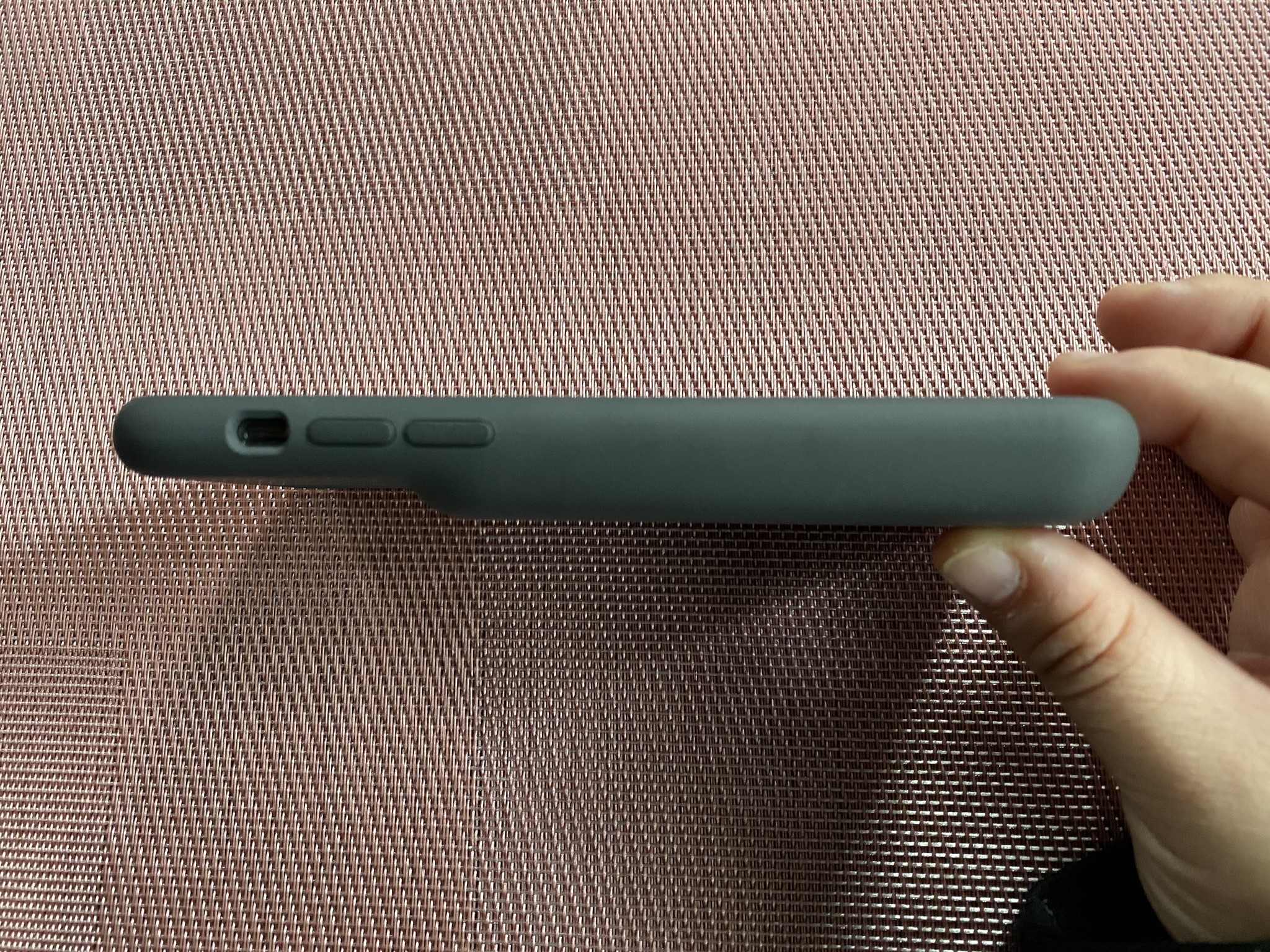 The left side of the Smart Battery Case