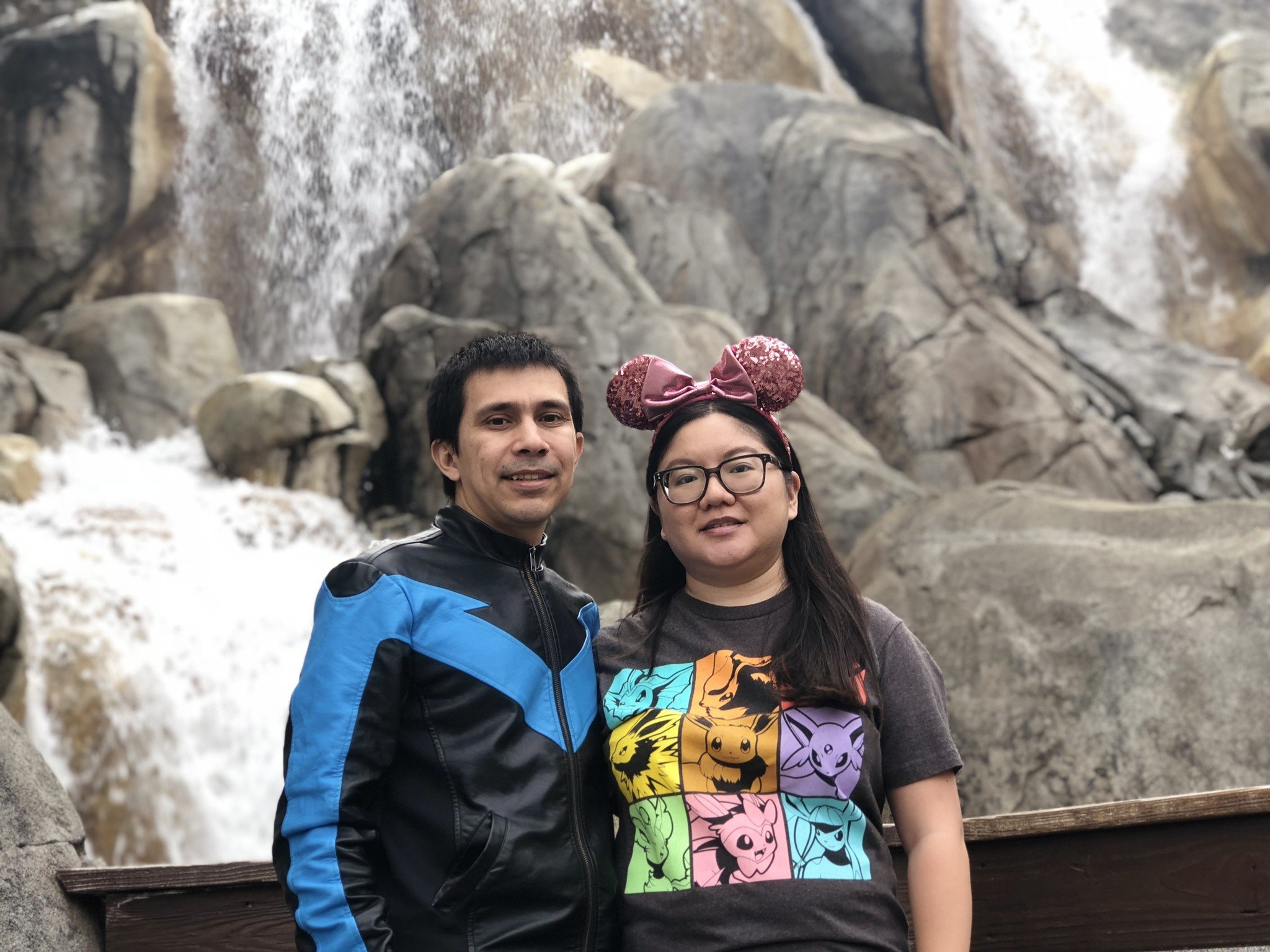 Кристина и Роберт в Disney California Adventure