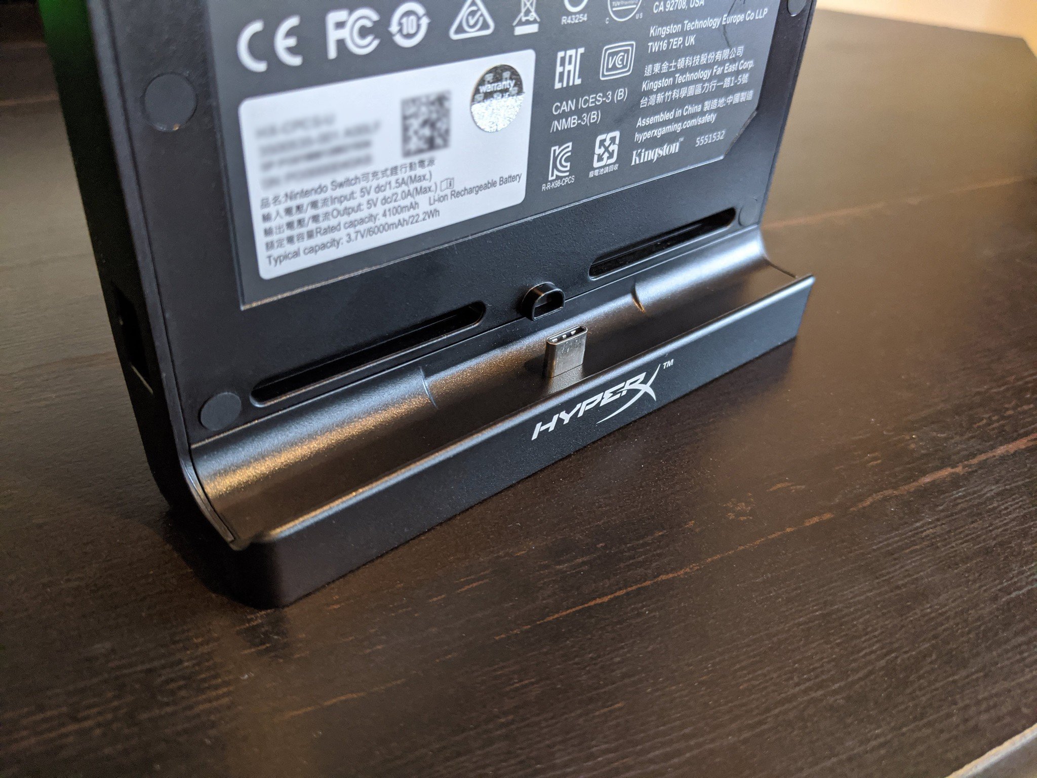 HyperX ChargePlay Clutch Switch battery case