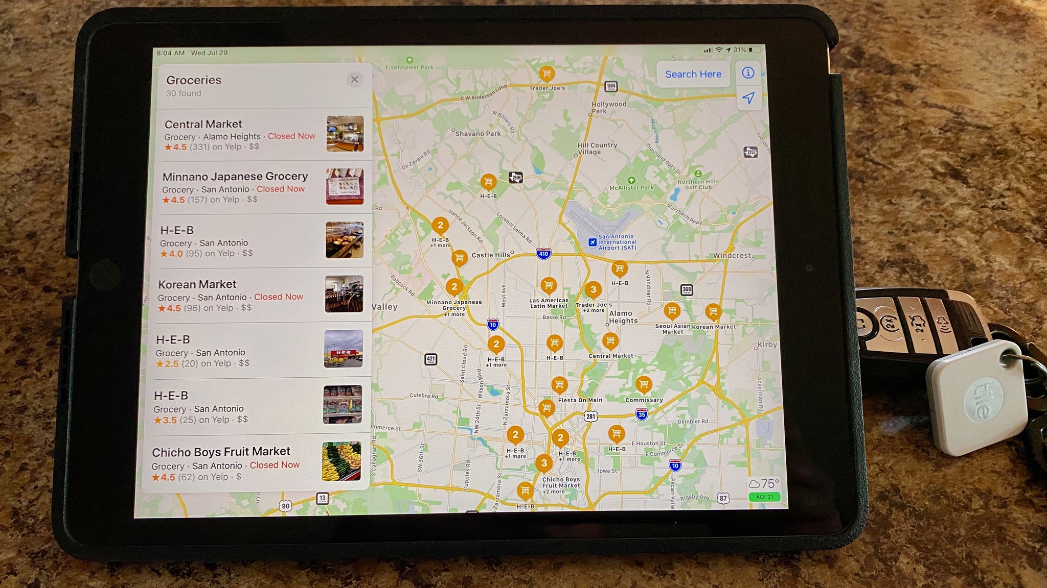 Apple Maps on iPadOS 13