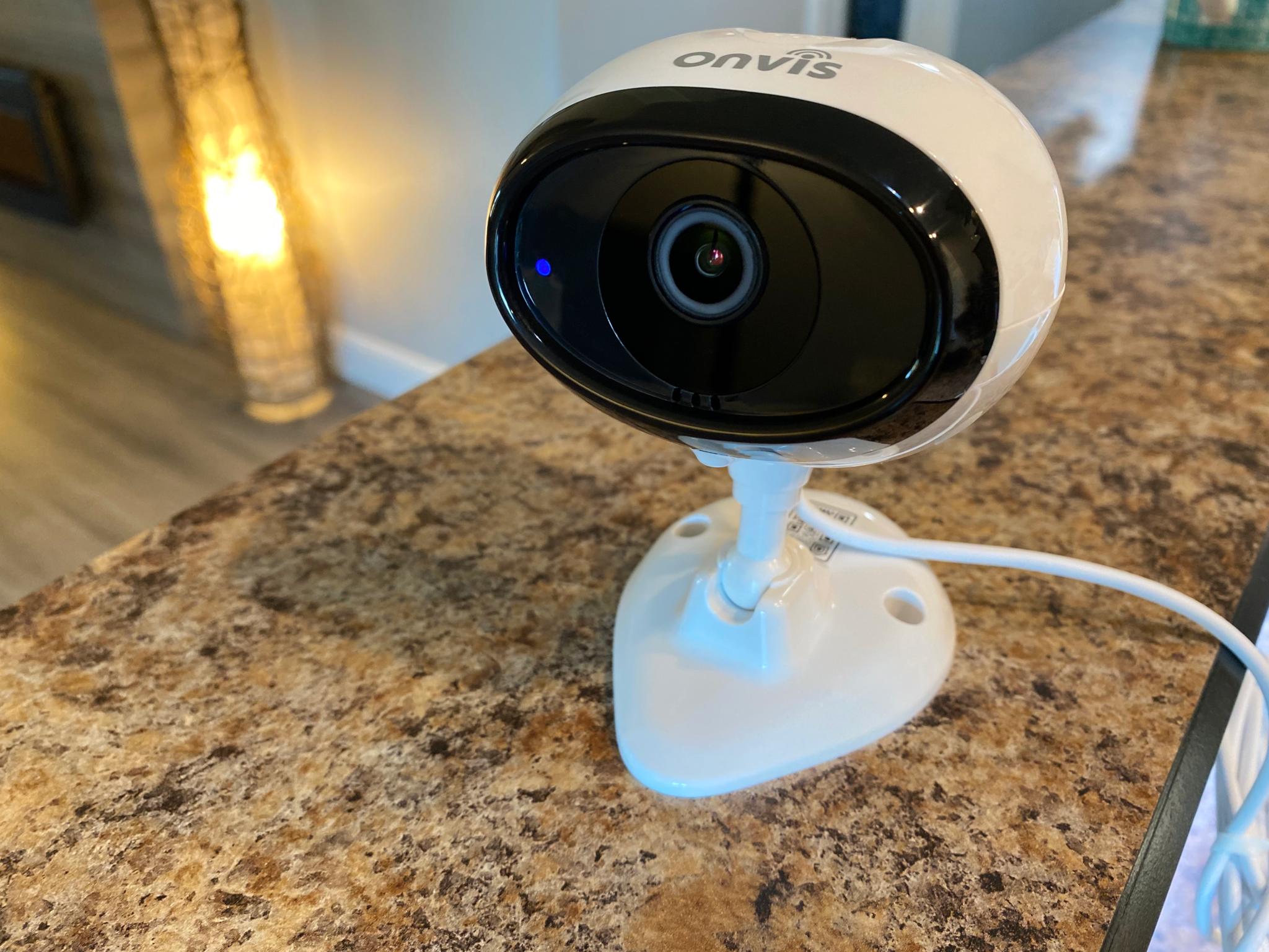 Onvis C3 Indoor Smart Camera Review Angled