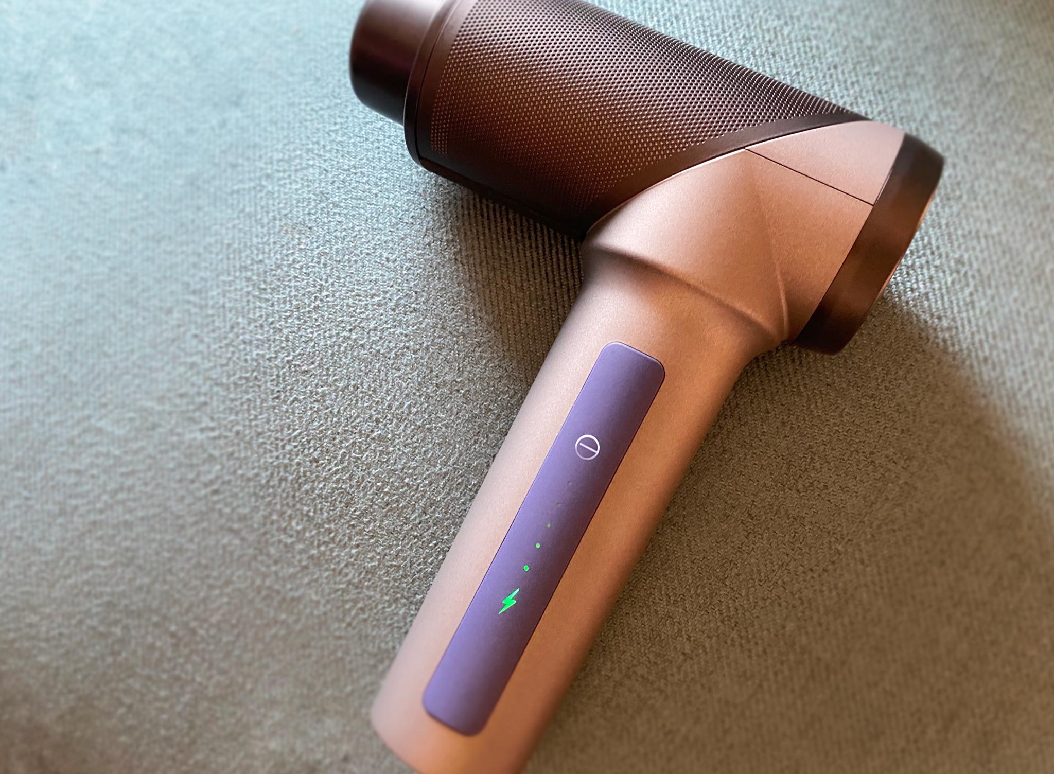 Sportneer Percussion Massager Review Angled