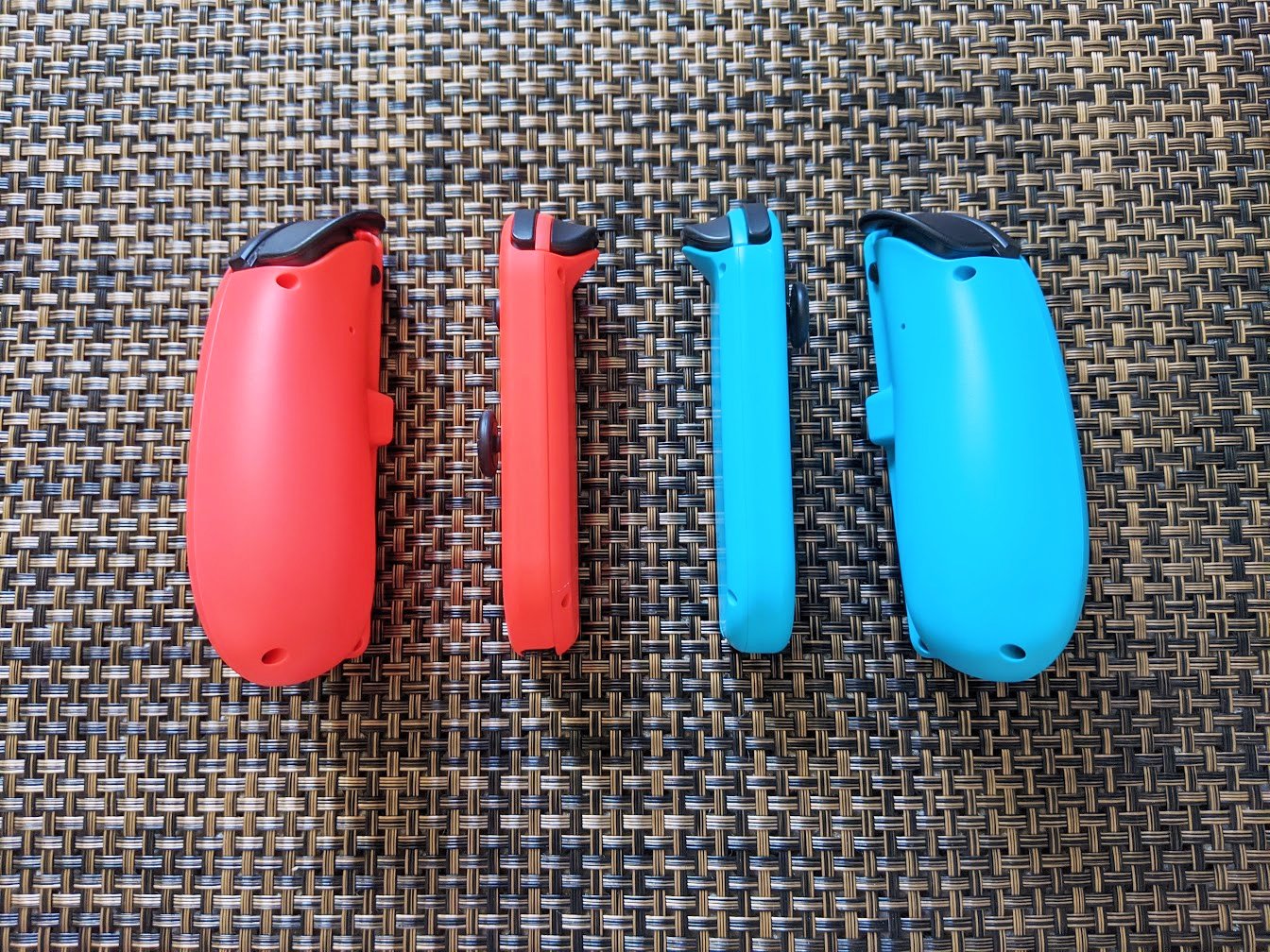 Joy Cons And Joy Pads Sides