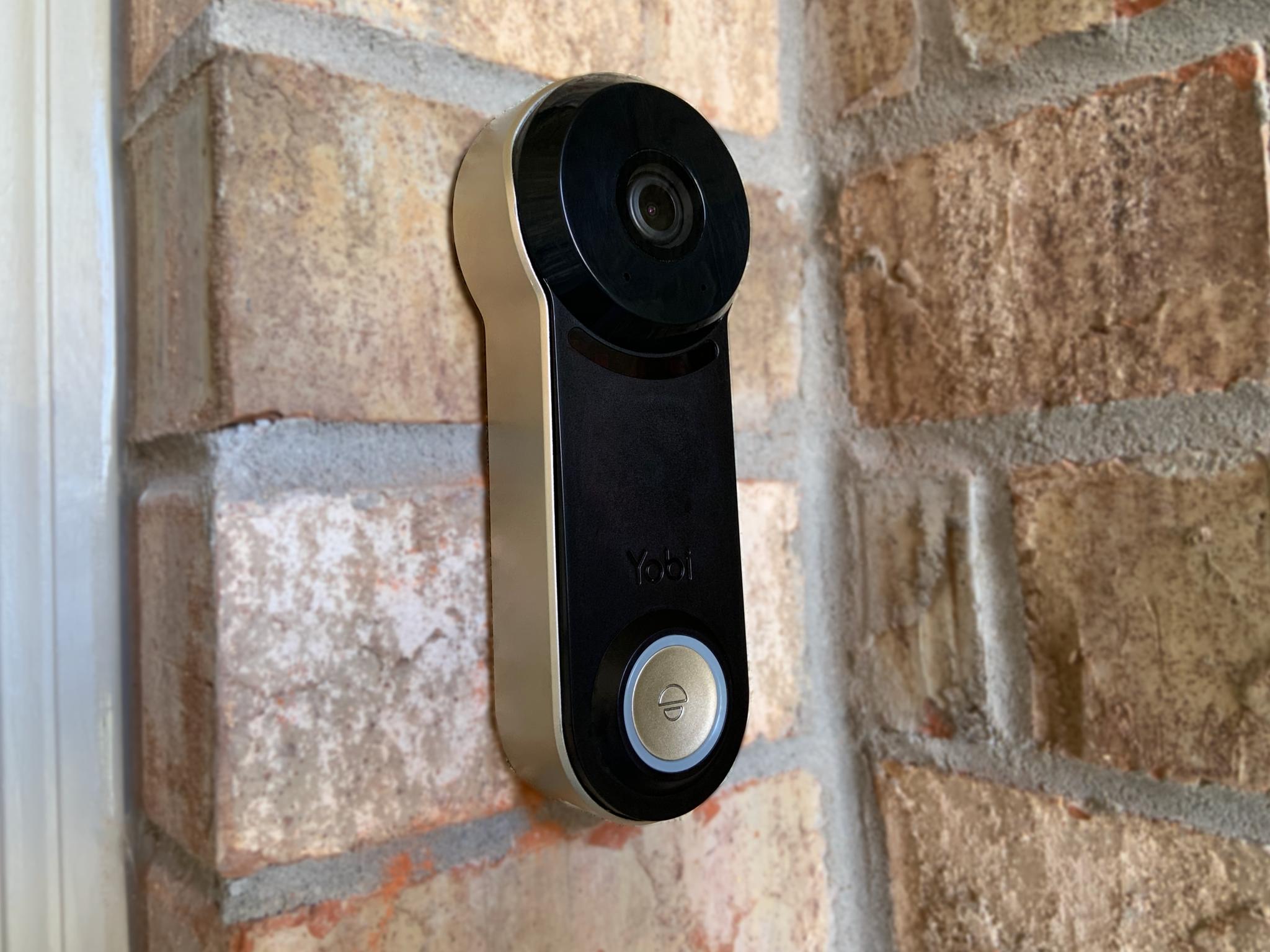 Yobi B3 Video Doorbell Review Angled