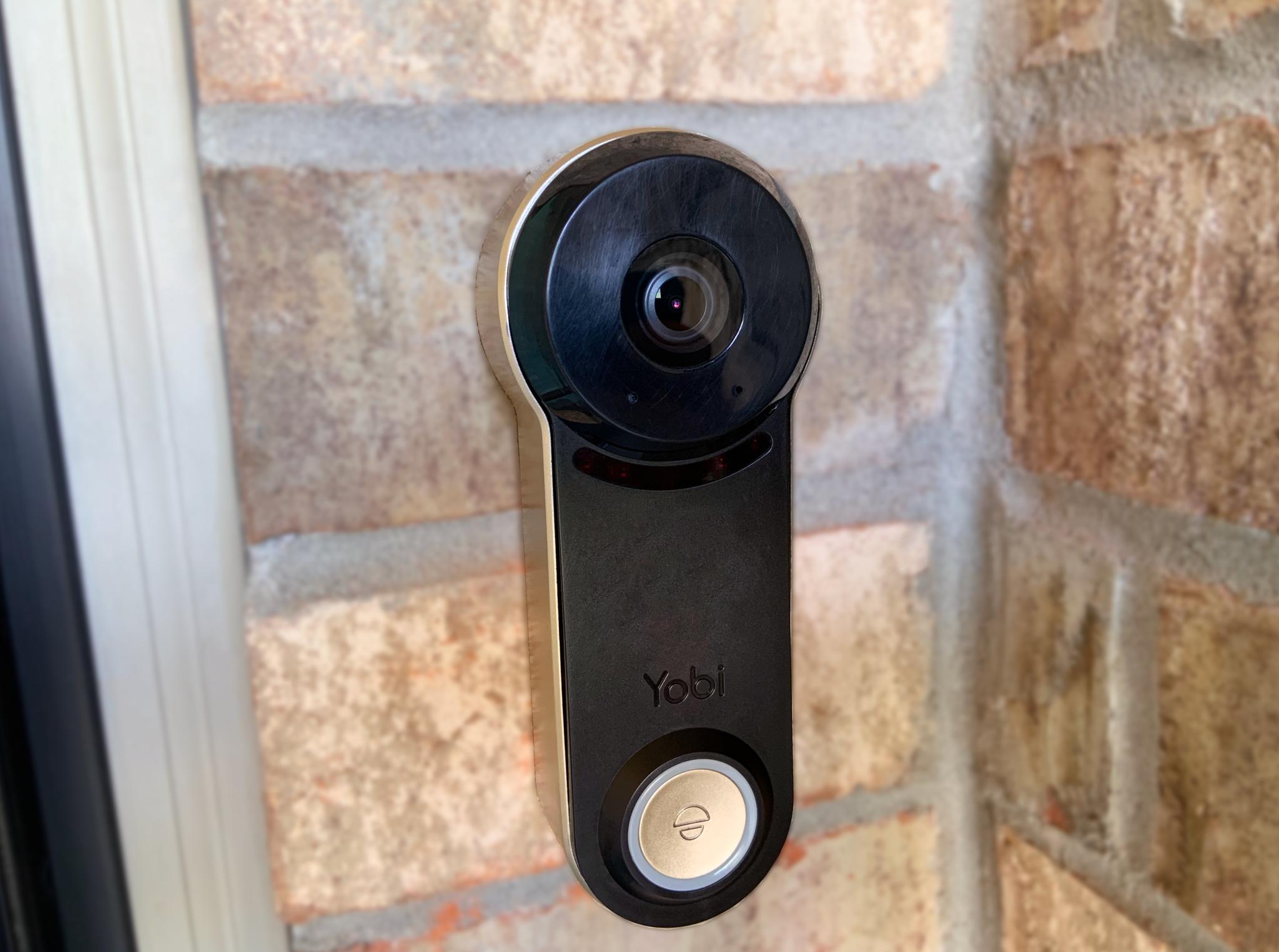 Yobi B3 Video Doorbell Review Scratches