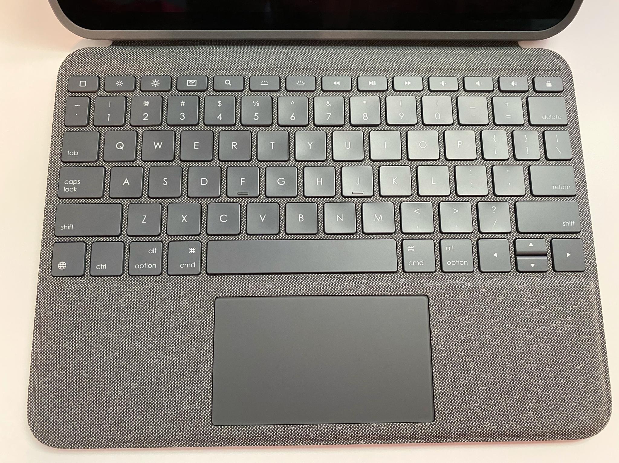 Logitech Folio Touch For Ipad Air 4 Review Keys