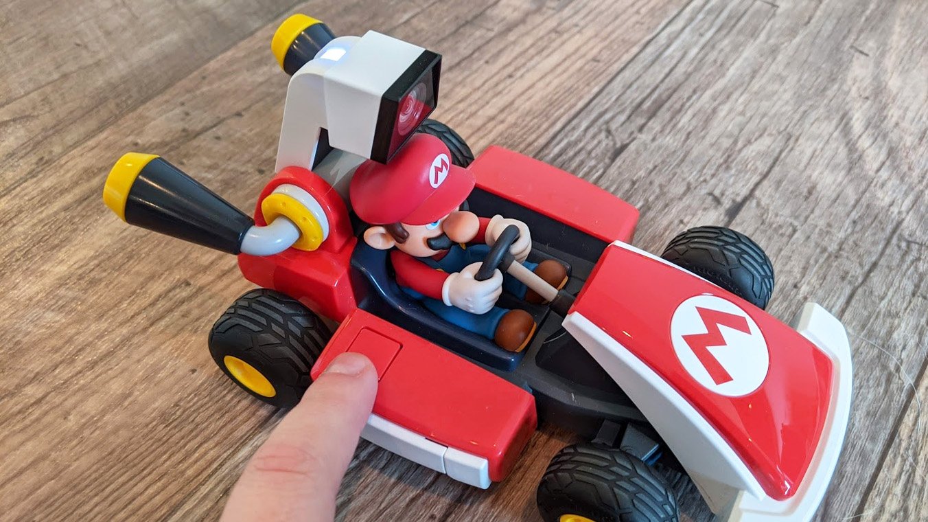Mario Kart Live Ignition Button
