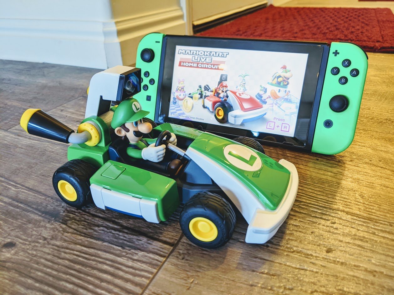 Mario Kart Live Luigi With Switch