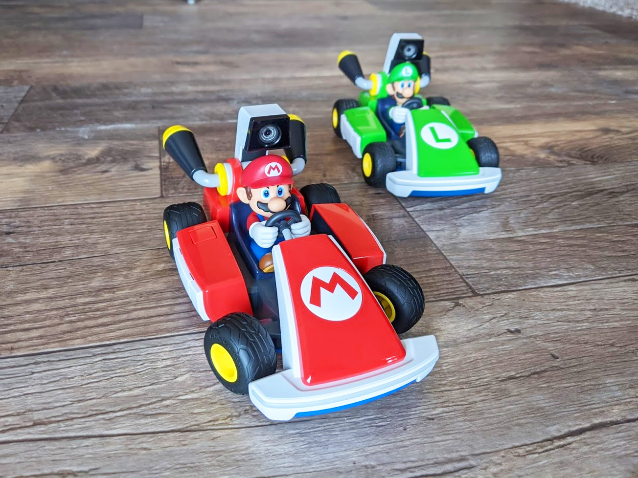 Mario Kart Live Mario And Luigi Facing Forward