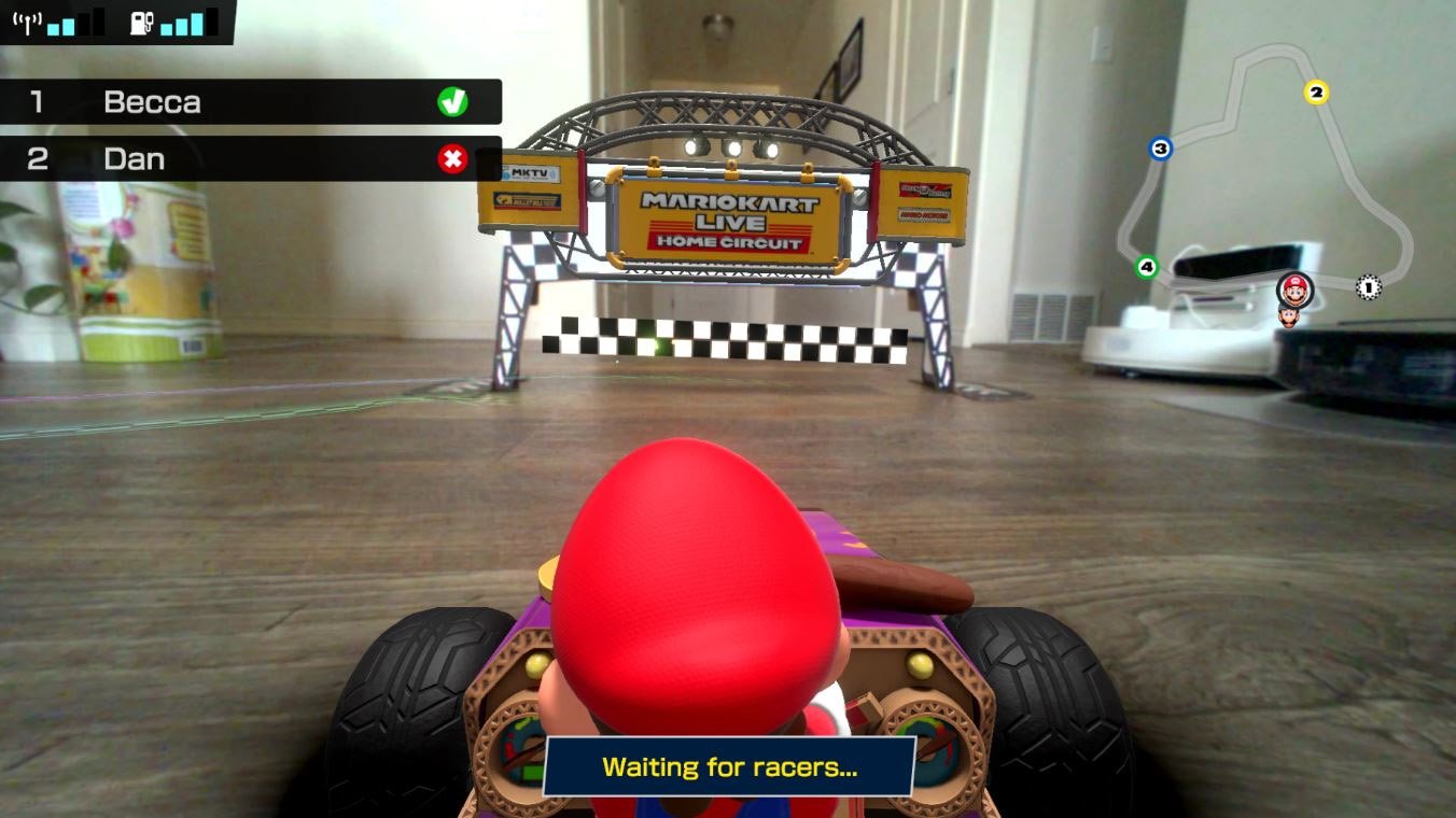 Mario Kart Live Press X Ready