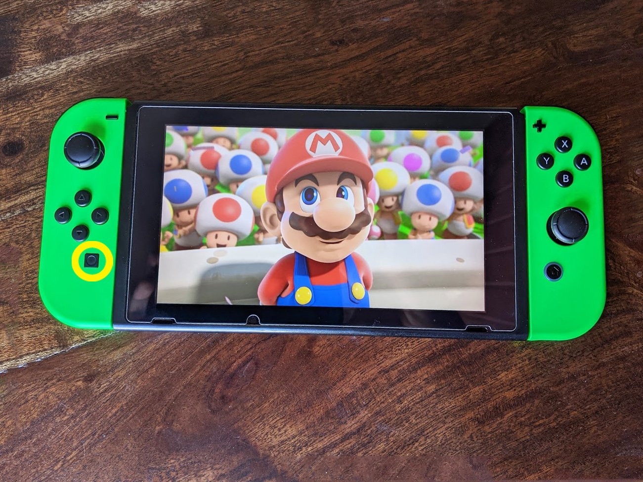 Nintendo Switch Screenshot Button