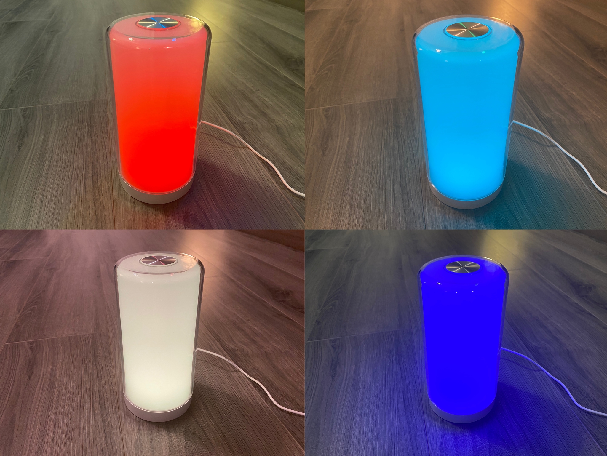 Meross Smart Wifi Ambient Light Review Color Examples