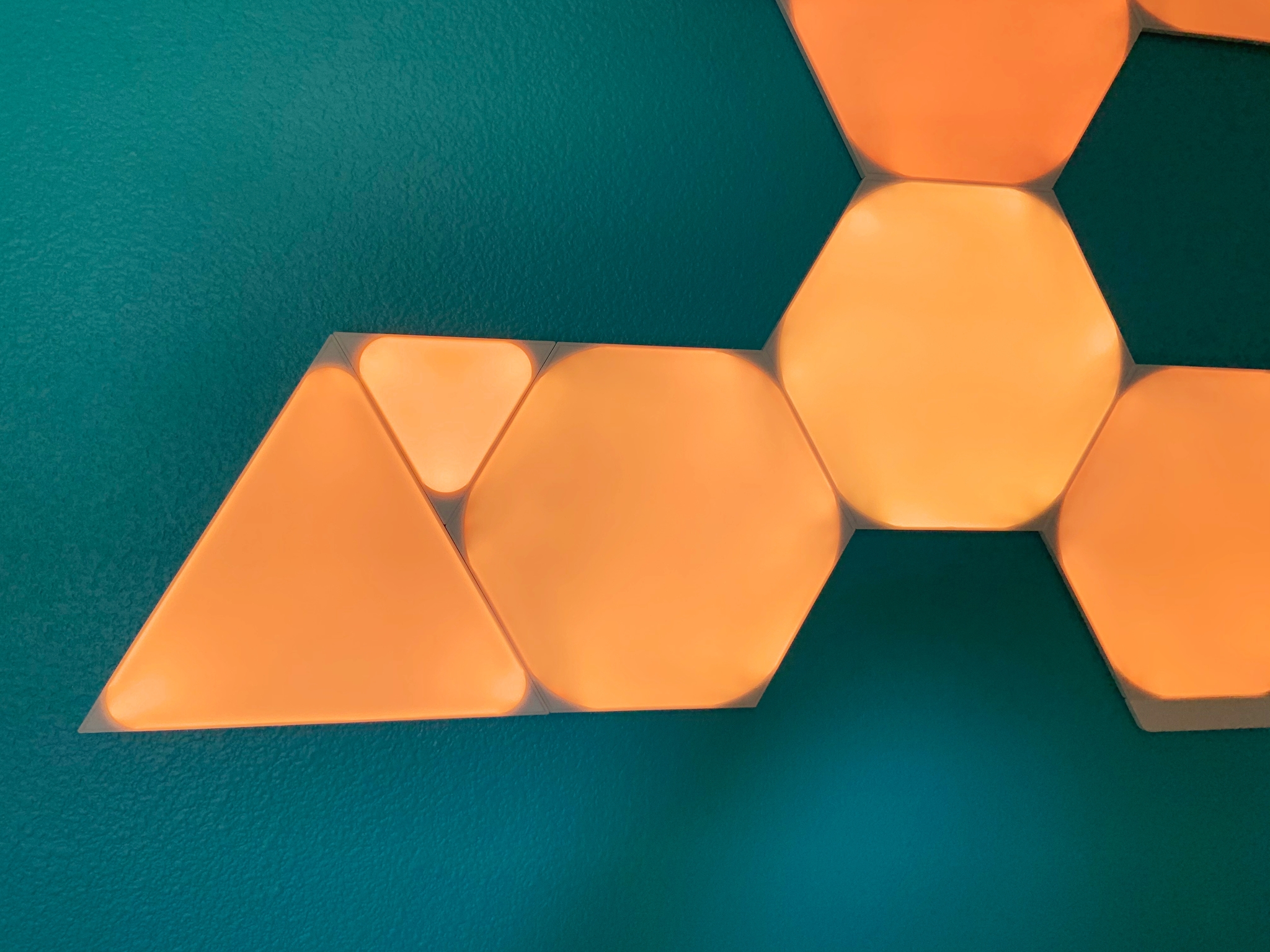 Nanoleaf Shapes Triangles Review Connections