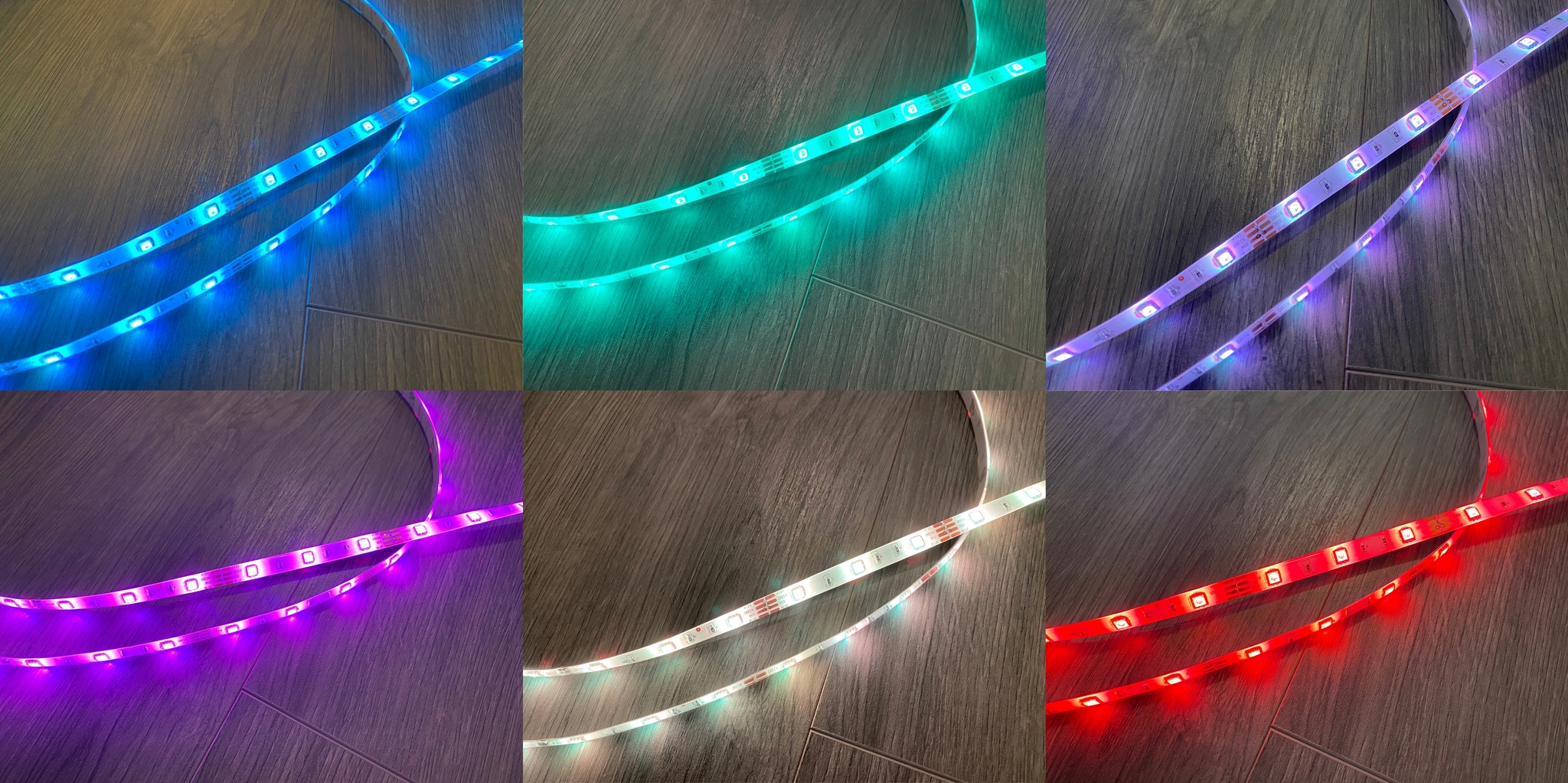Meross Smart Wi Fi Light Strip Review Colors