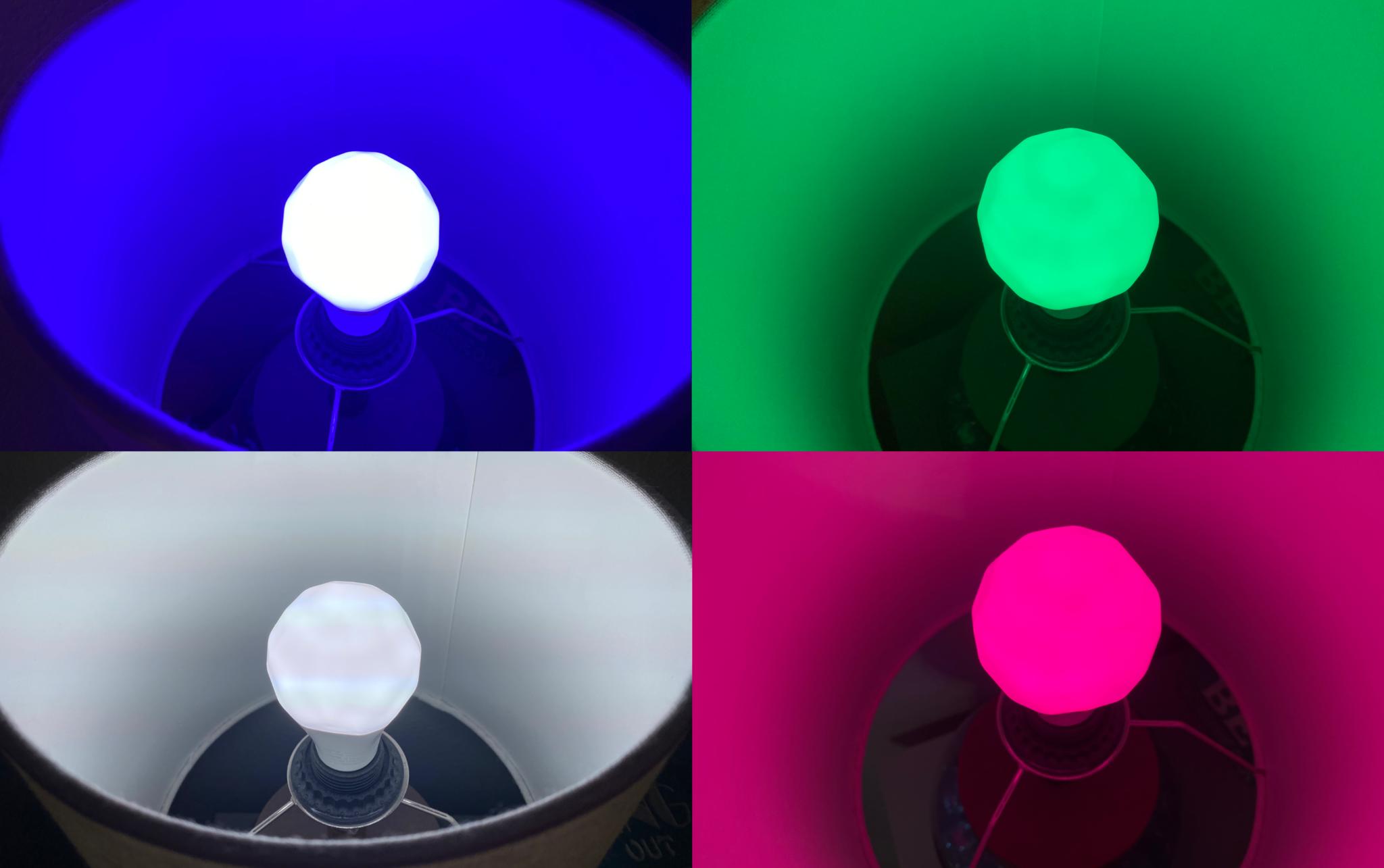 Nanoleaf Essentials A19 Light Bulb Review Colors
