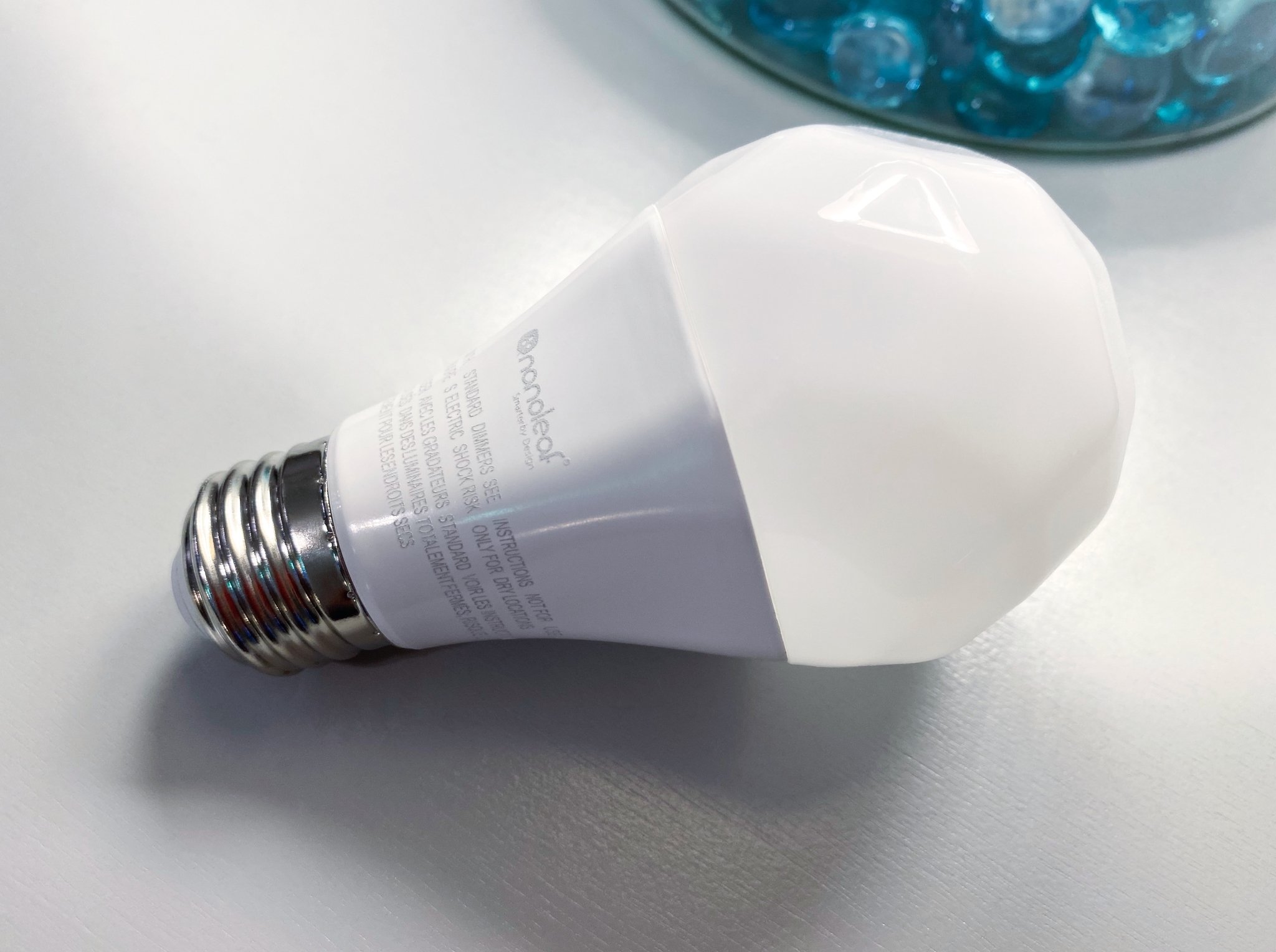 Nanoleaf Essentials A19 Light Bulb Review Side View