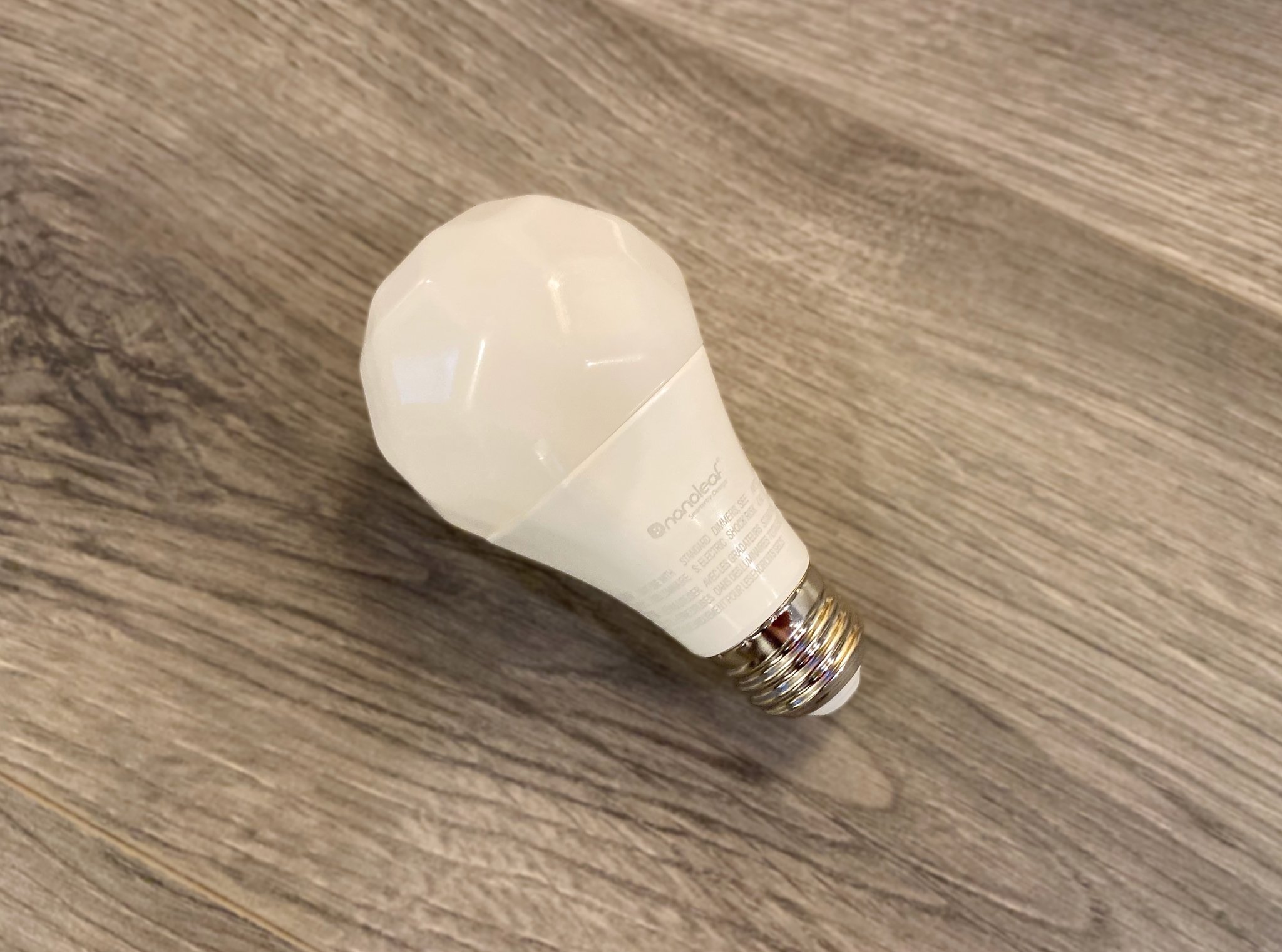 Nanoleaf Essentials A19 Light Bulb Review Side View