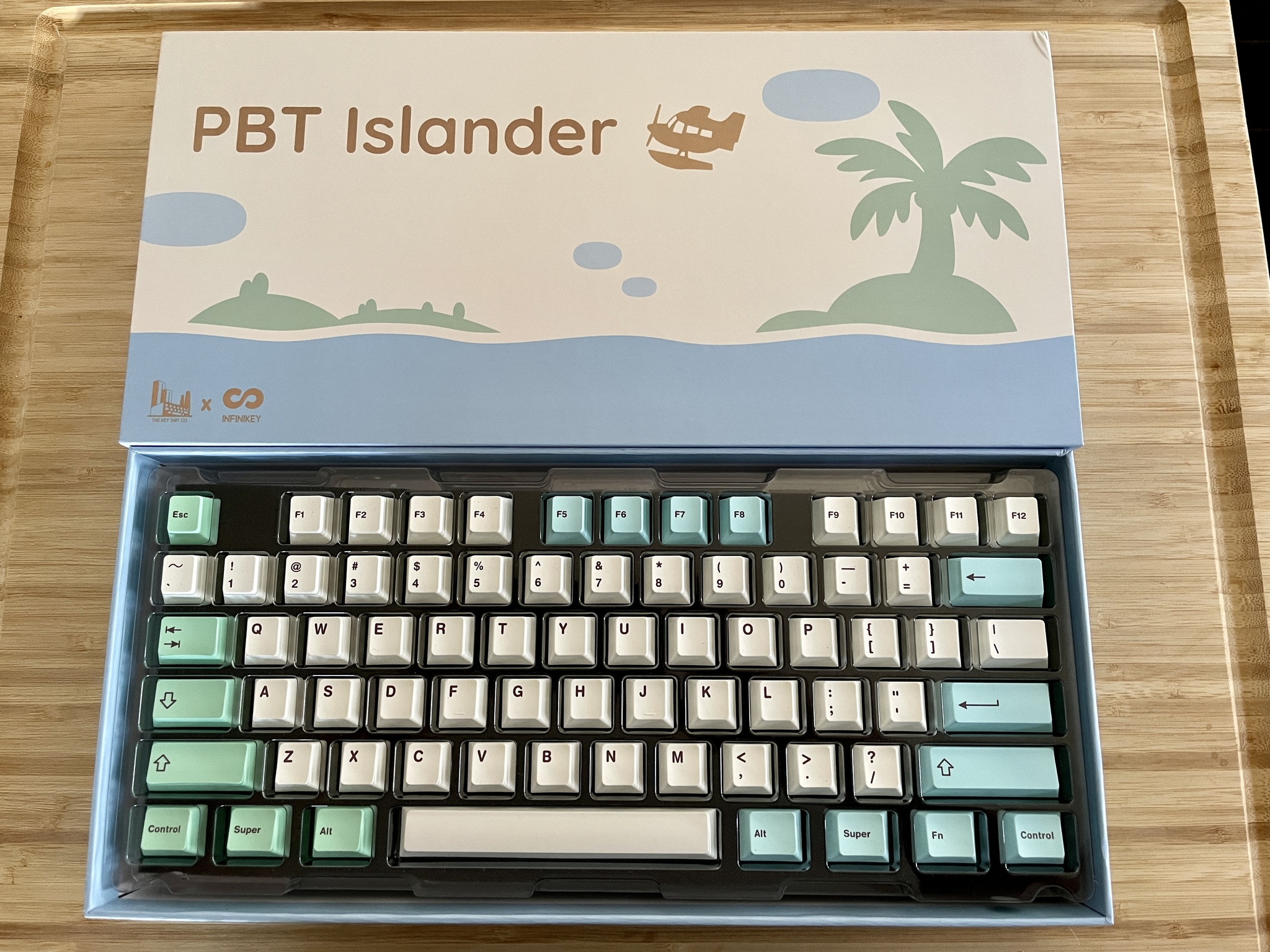 Pbt Islander Keycap Set