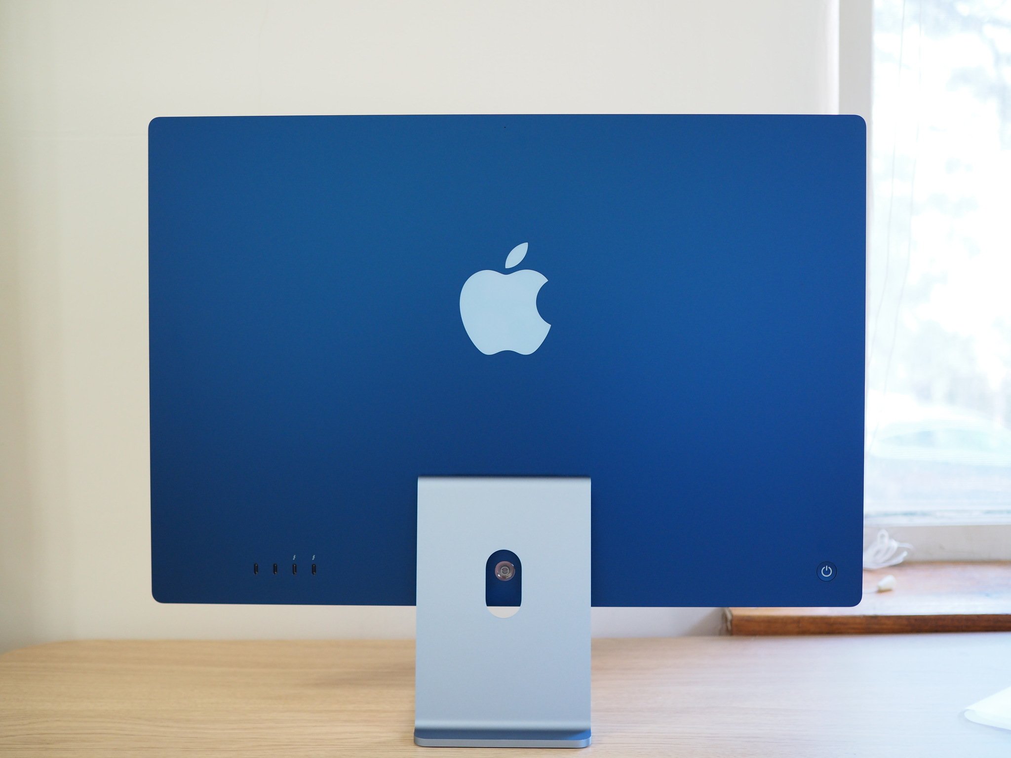 iMac 24 pouces en bleu