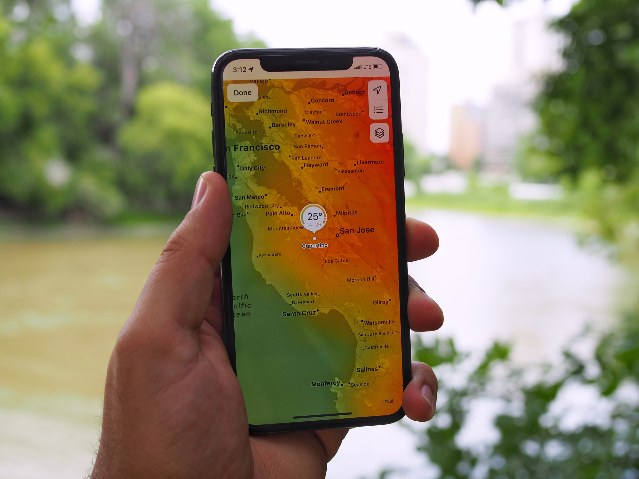 Weather Maps In Ios 15 On Iphone X