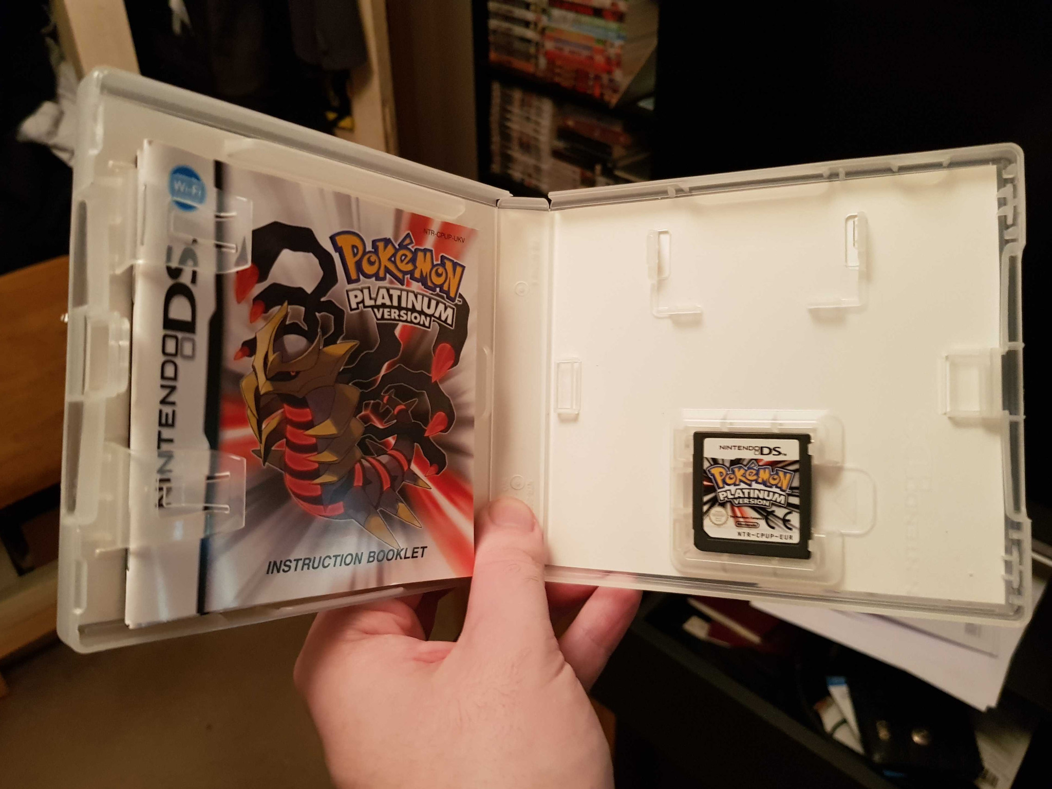 Pokemon Platinum Ds Case