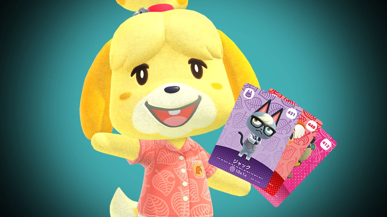 Animal Crossing Series 5 карт Amiibo Изабель