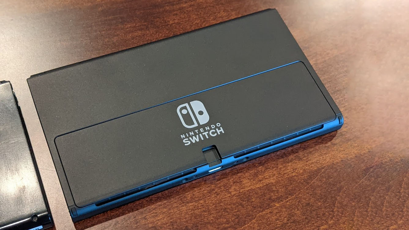 Nintendo Switch Oled Model Backside