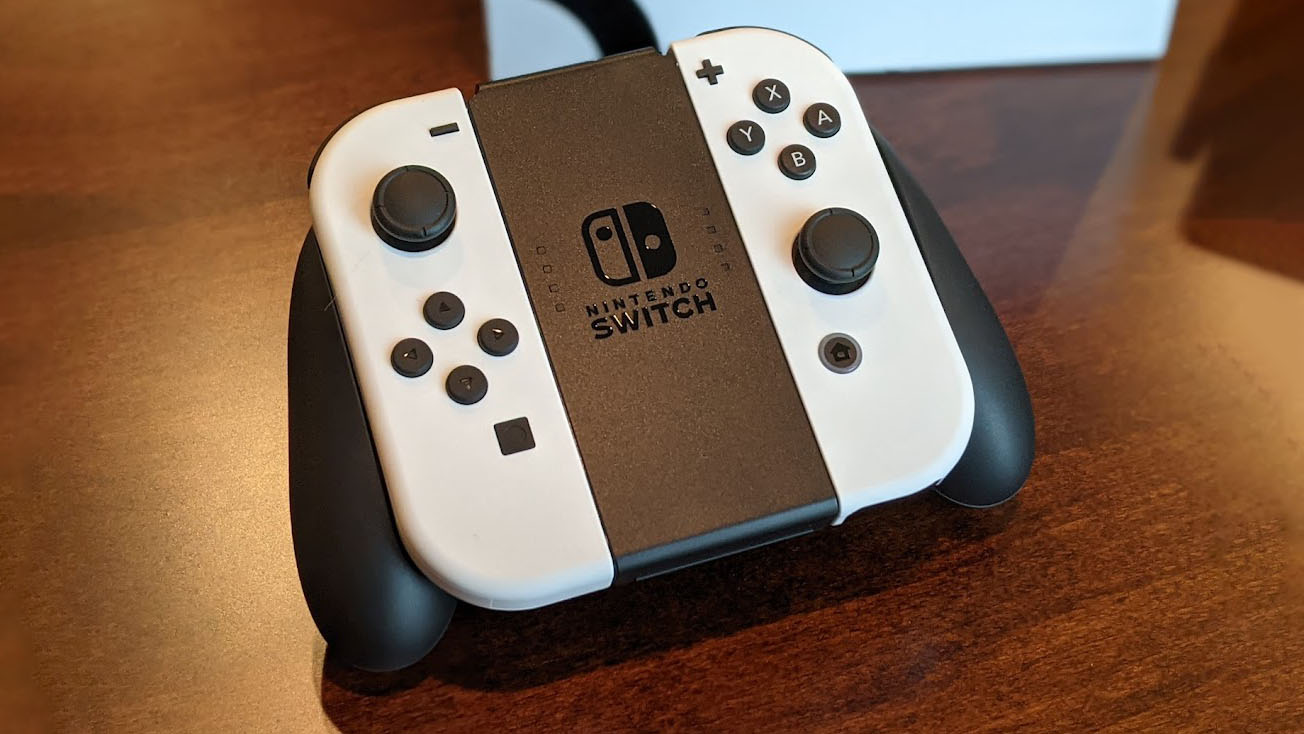 Nintendo Switch Oled Model Grip Controller