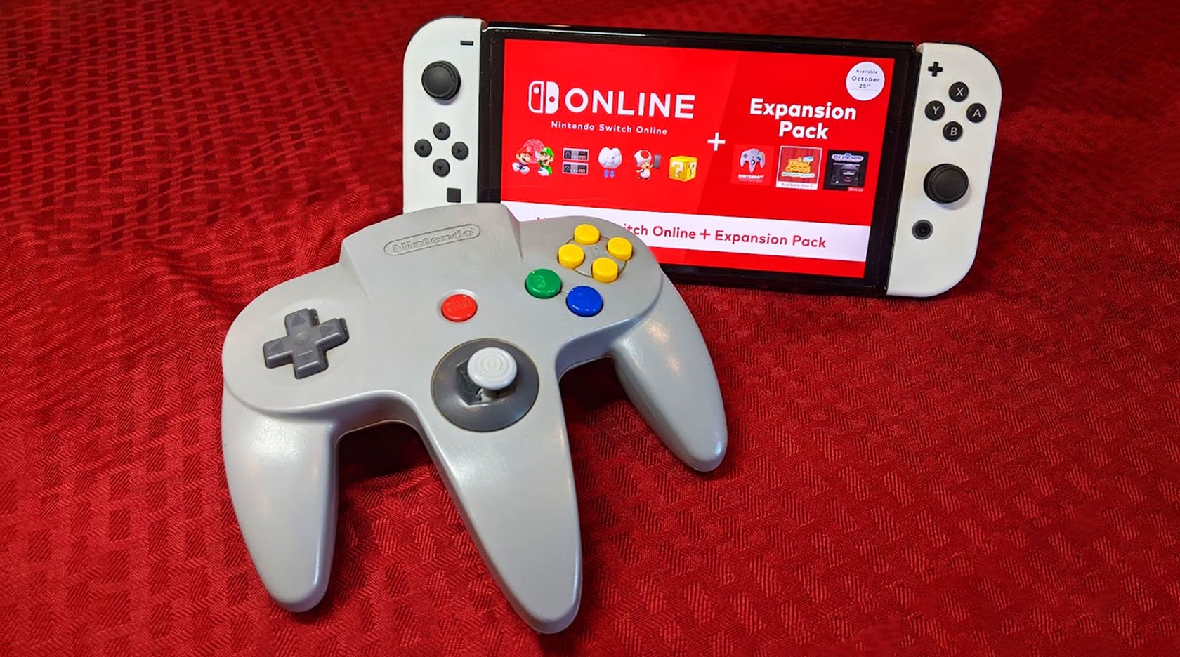 Контроллер Nintendo Switch Online Expansion Pack N64